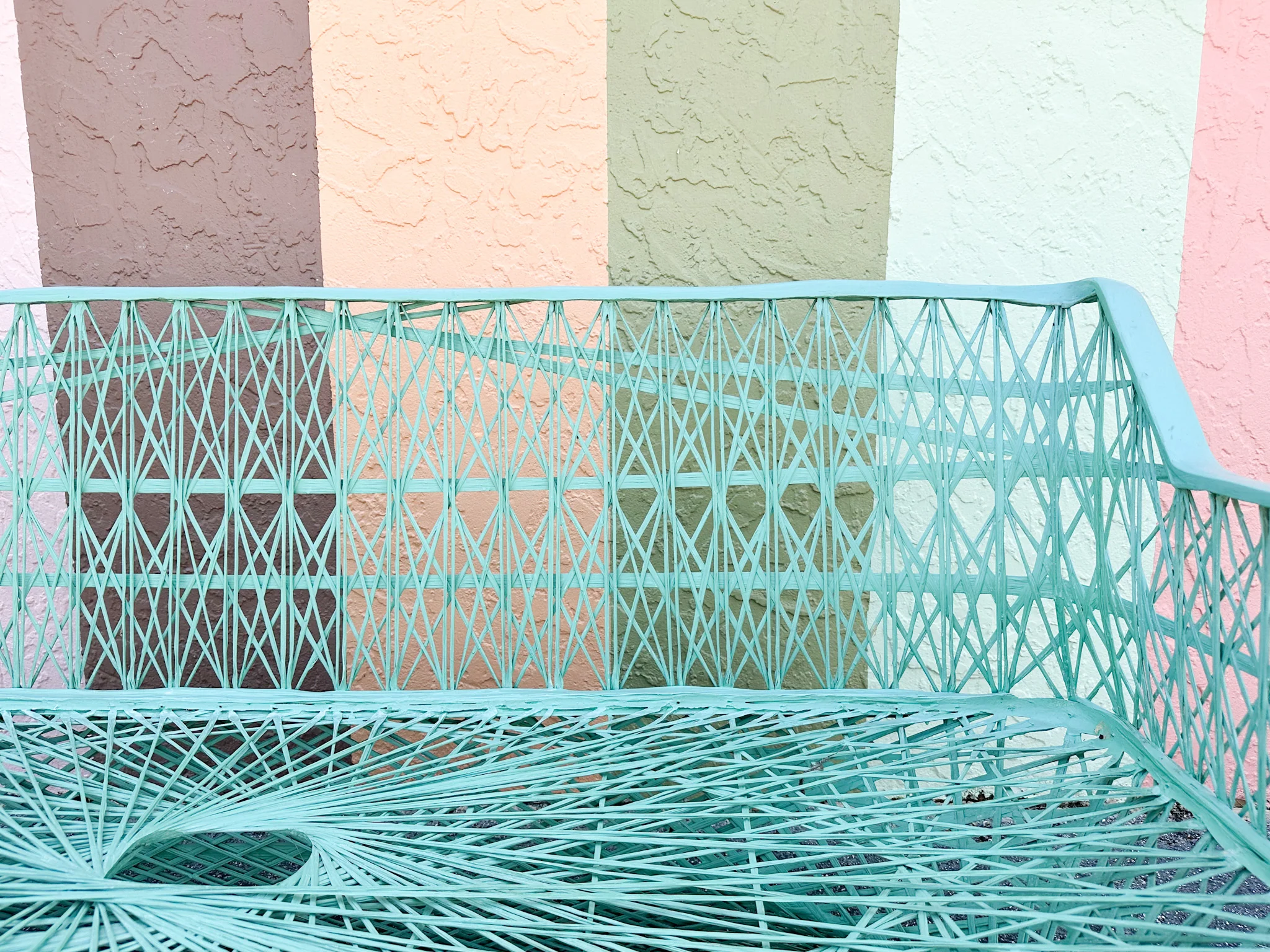 Seafoam Webspun Sofa - Image 11