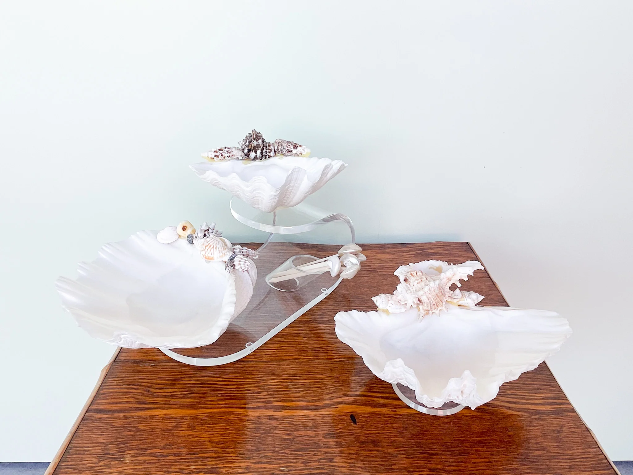 Seashell and Lucite Serving Set - Image 7