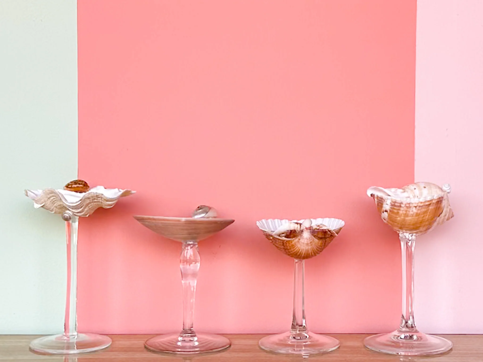 Set of Four Shell Chic Coupes - Image 3