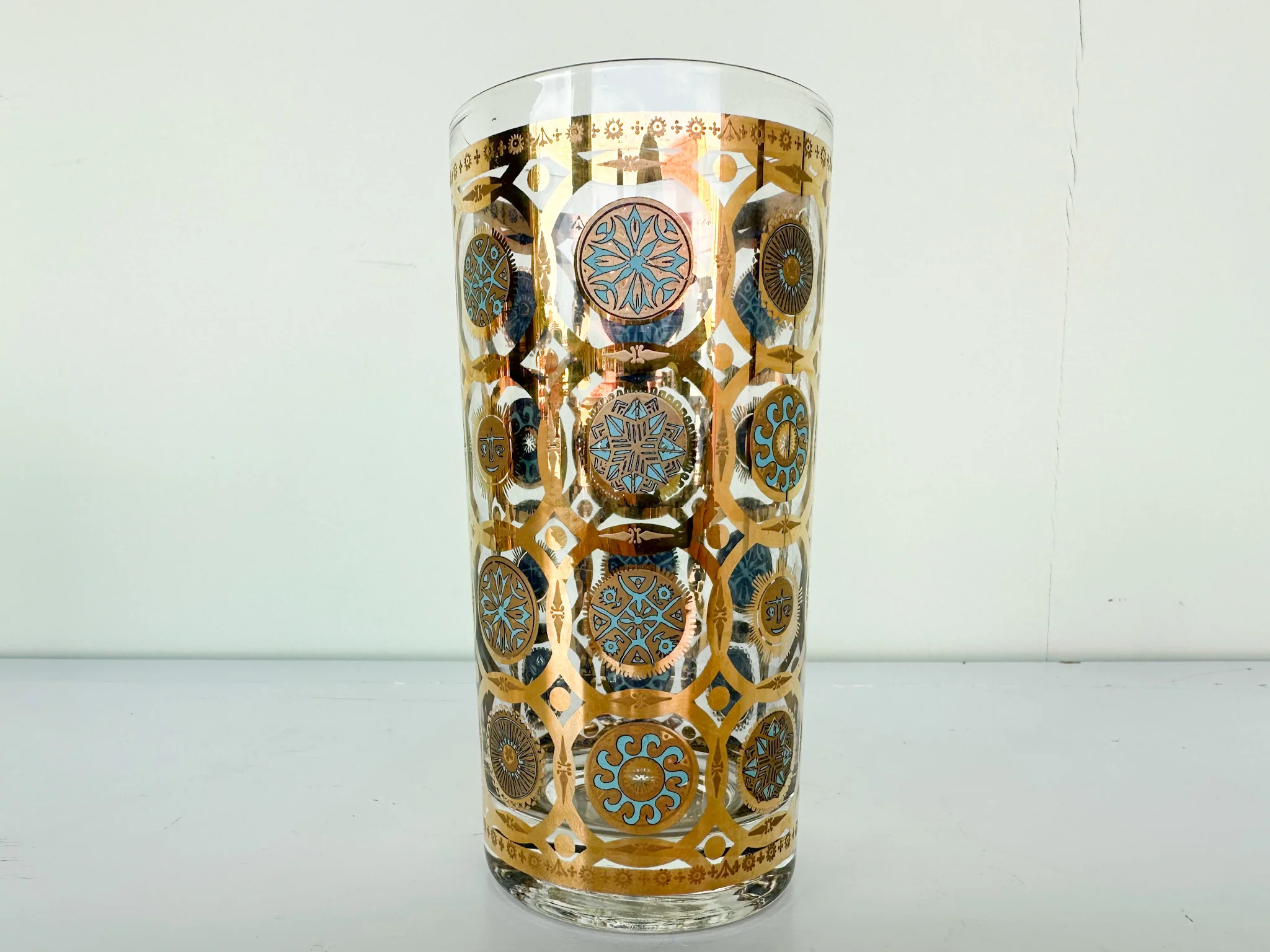 Set of Four Aztec Culver Glassware - Image 6