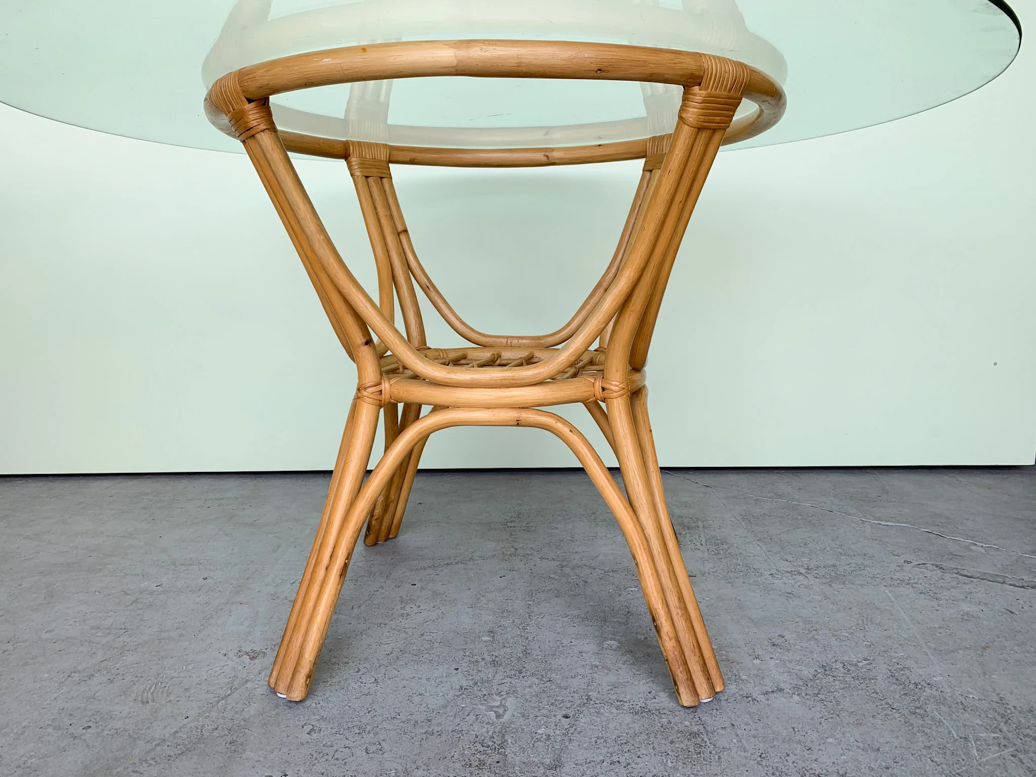 Coastal Chic Rattan Table - Image 2