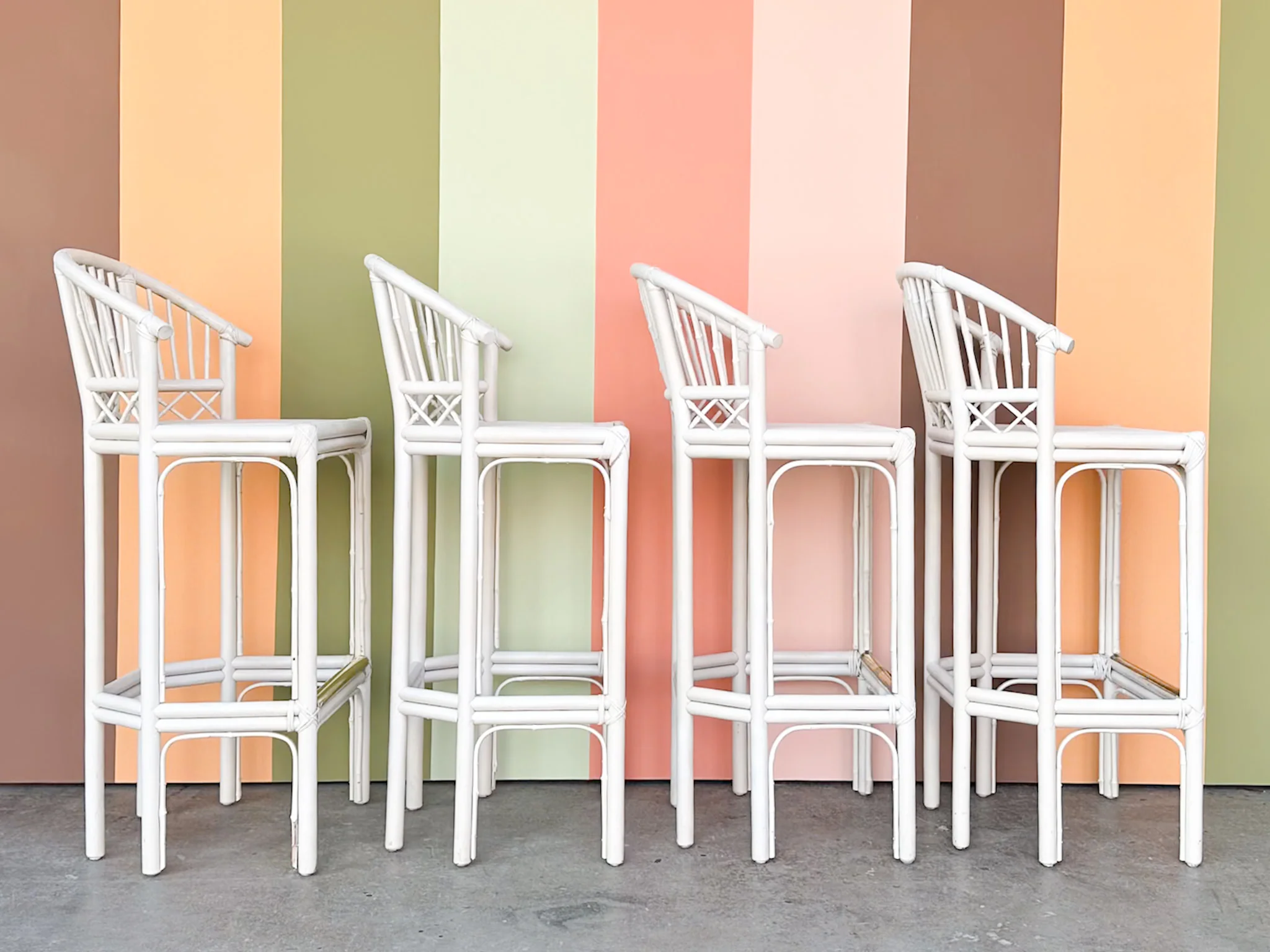 Set of Four Brighton Style Bar Stools - Image 16