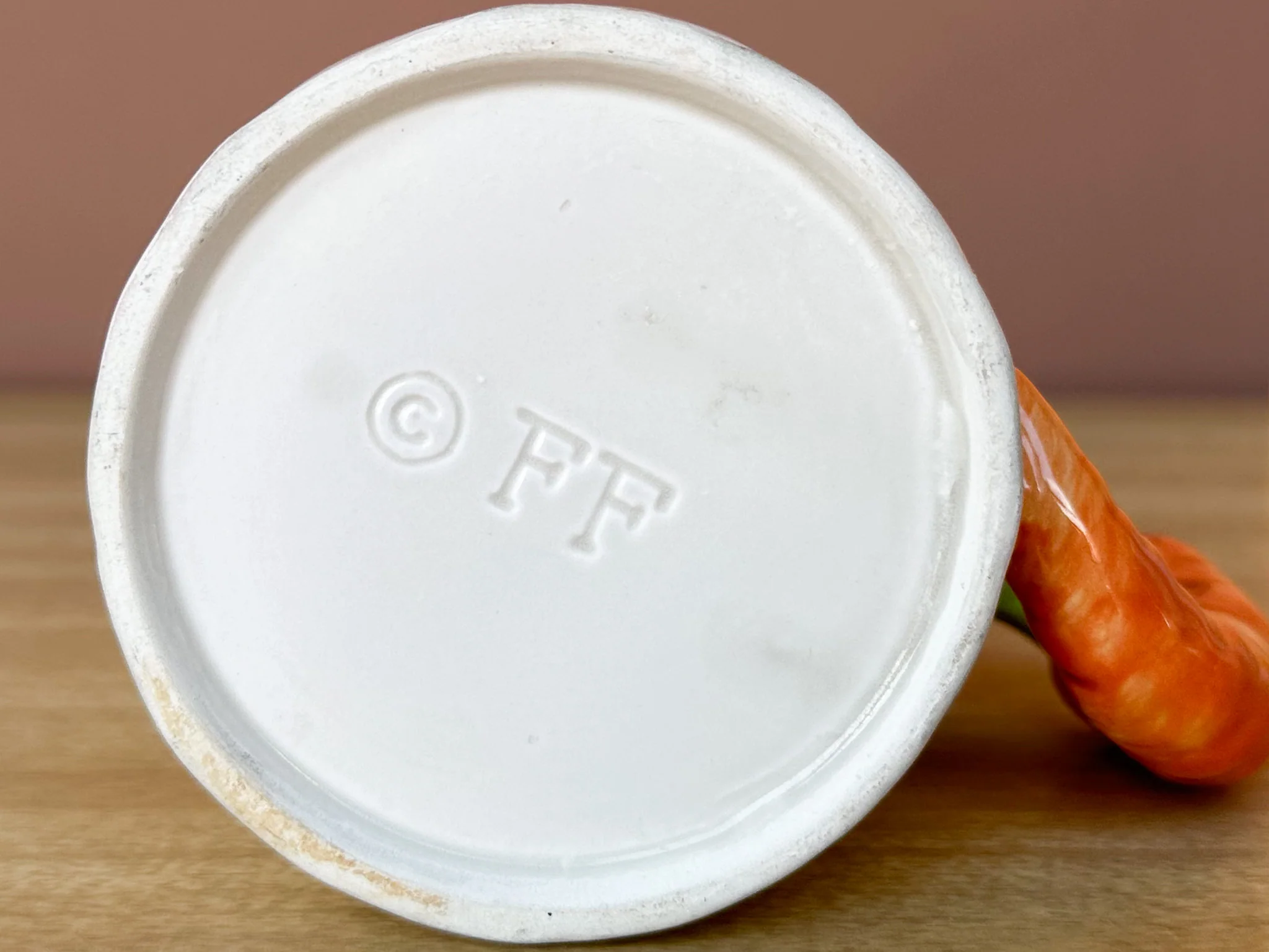 Set of Four Fitz and Floyd Veggie Mugs - Image 6