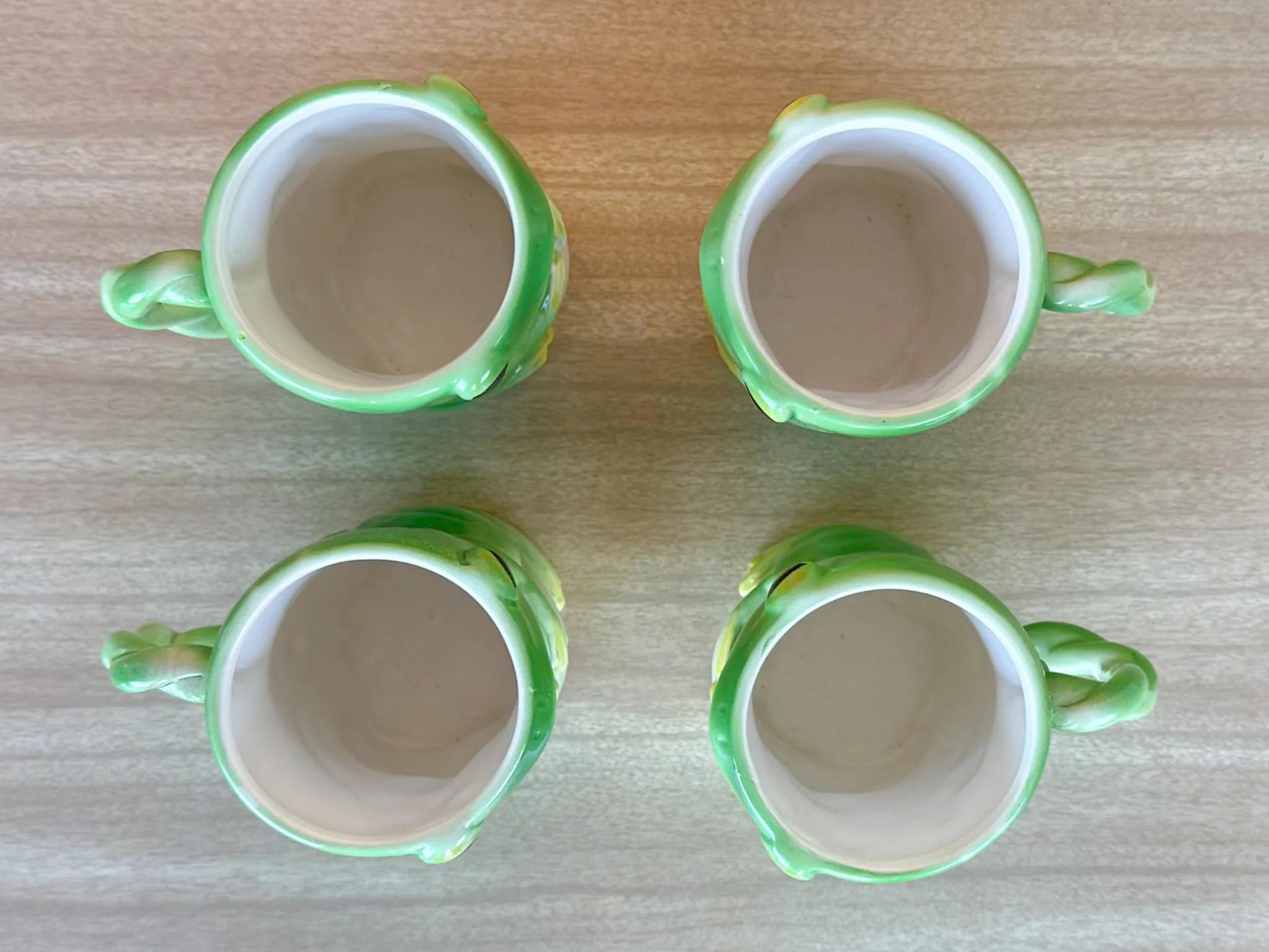 Set of Four Franci Villa Italian Frog Mugs - Image 7