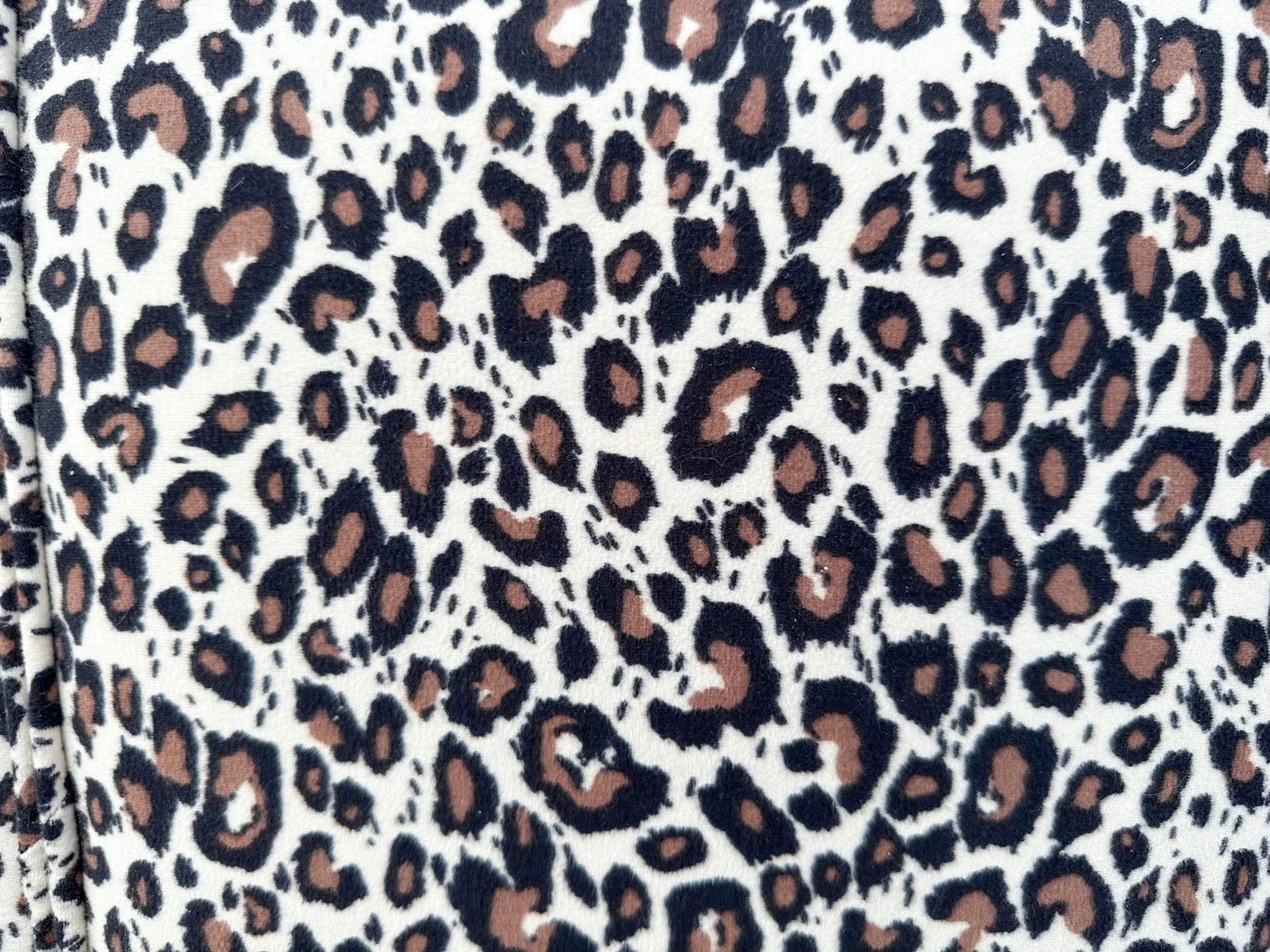 Set of Four Leopard Print Upholstered Side Chairs - Image 13