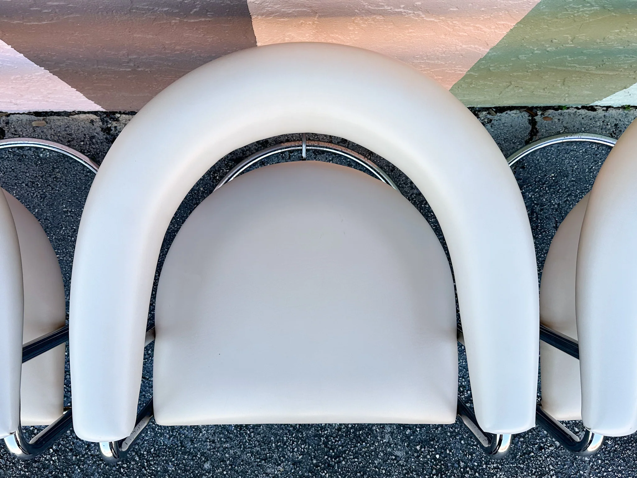 Set of Four MCM Cantilever Chairs - Image 10