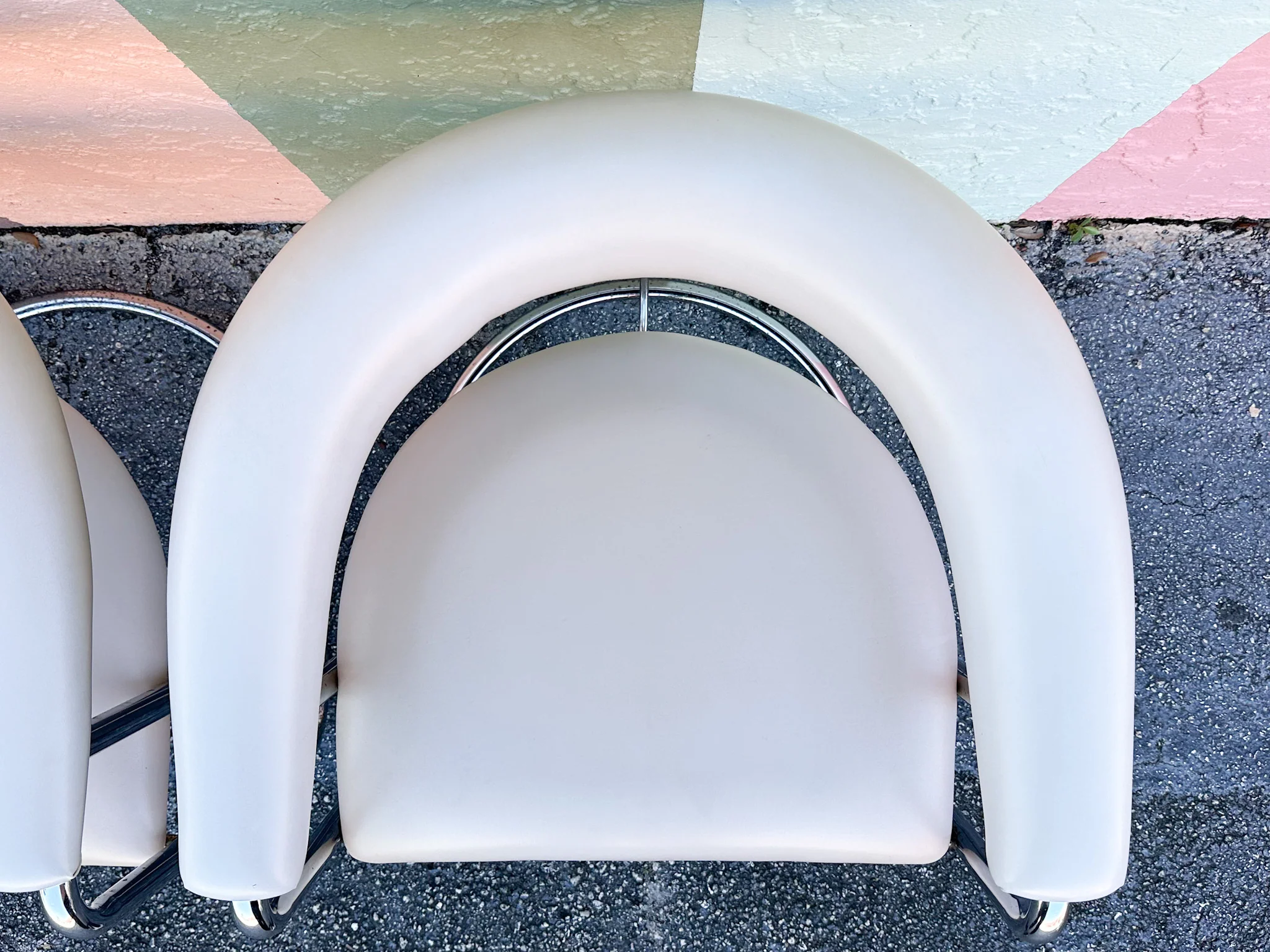 Set of Four MCM Cantilever Chairs - Image 15