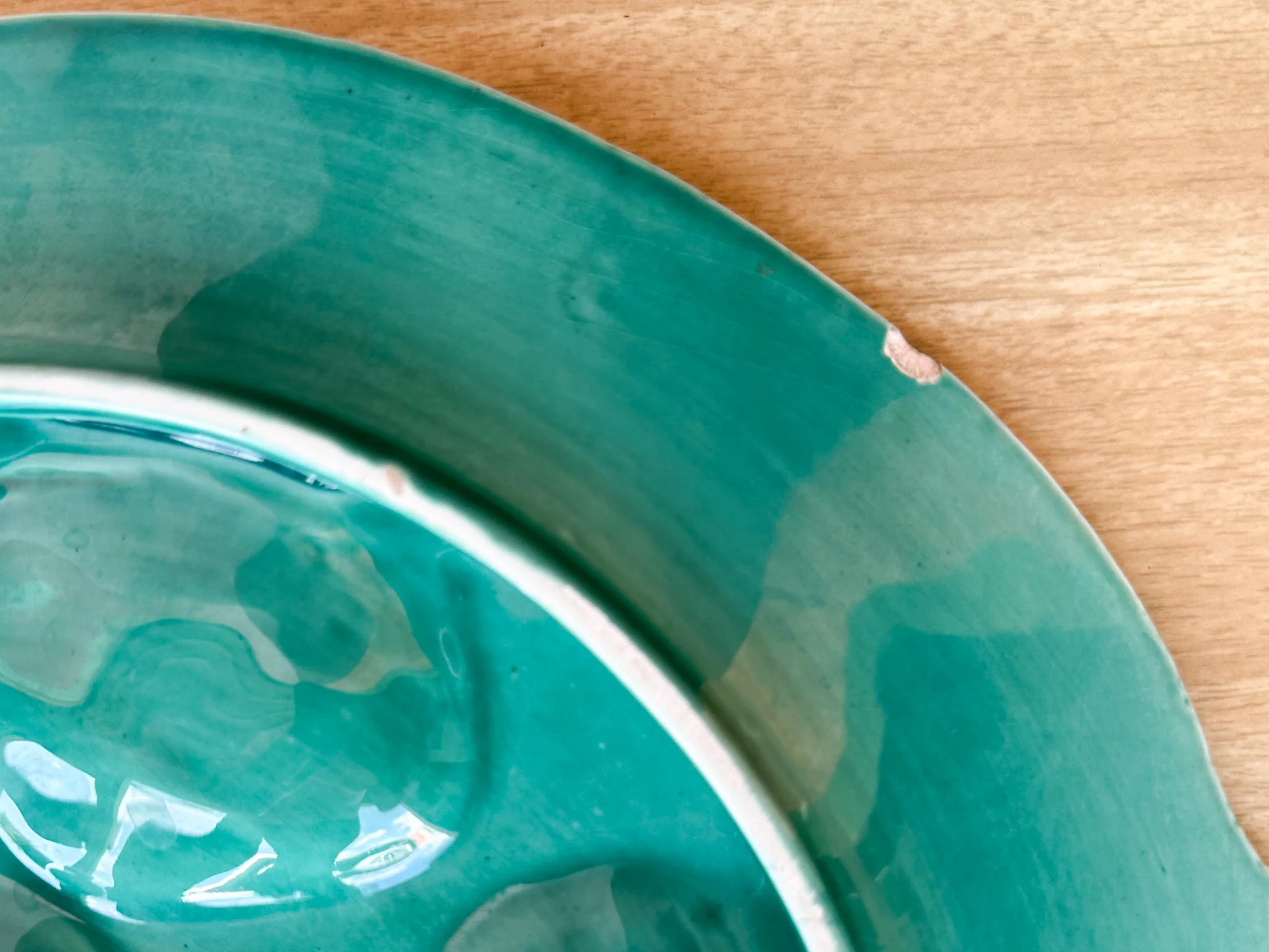 Set of Four Mediterranean Blue French Fish Oyster Plates - Image 8