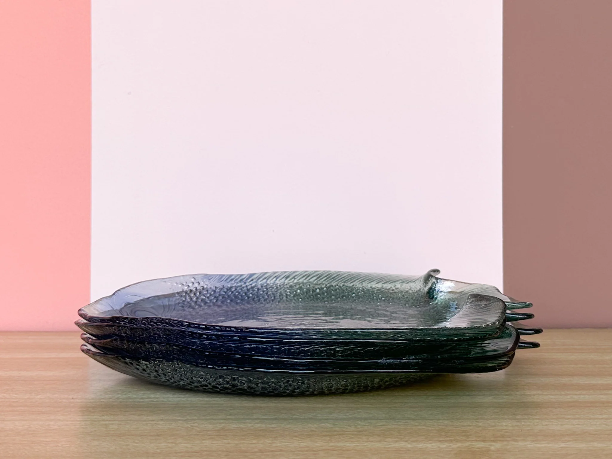 Set of French Fish Plates and Platter - Image 6