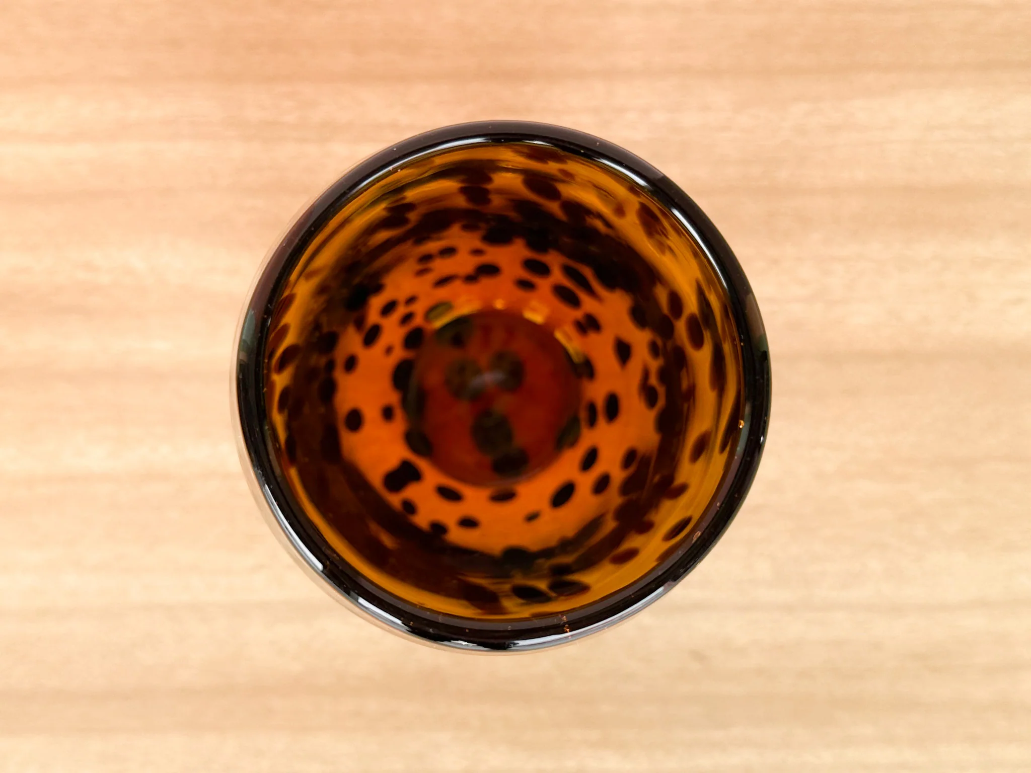 Set of Ten Tortoiseshell Glassware - Image 4