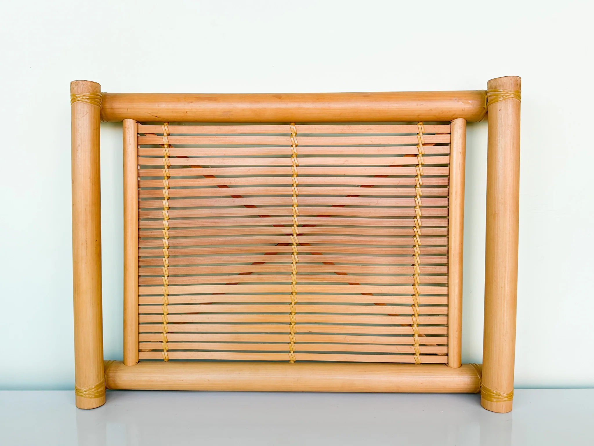 Set of Three Bamboo Trays - Image 6
