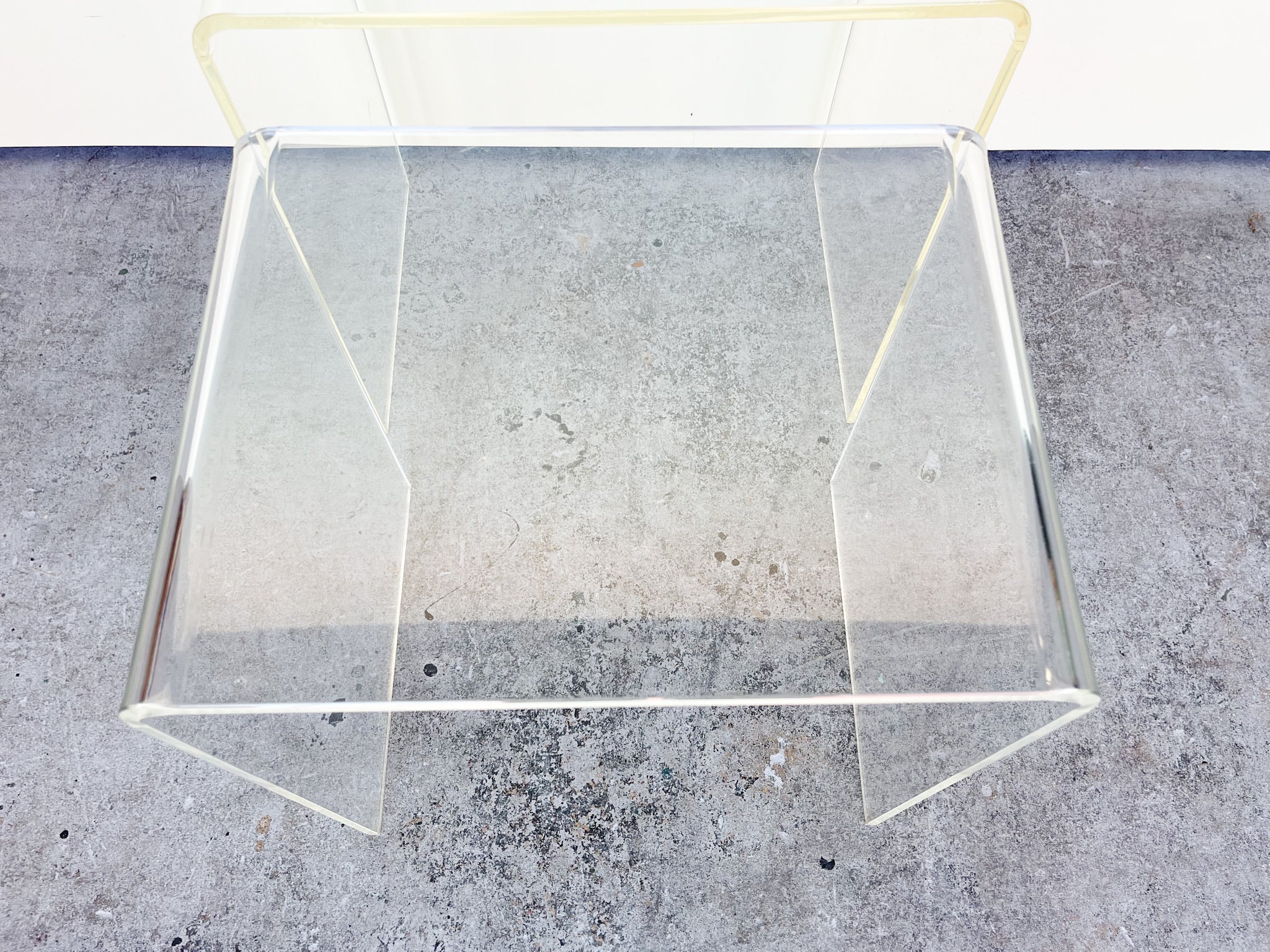Set of Three Lucite Nesting Tables - Image 5