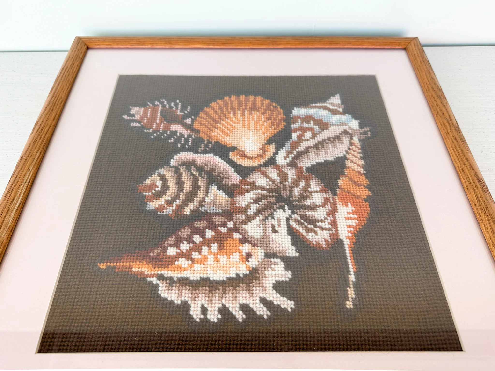 Shell Needlepoint Art - Image 4