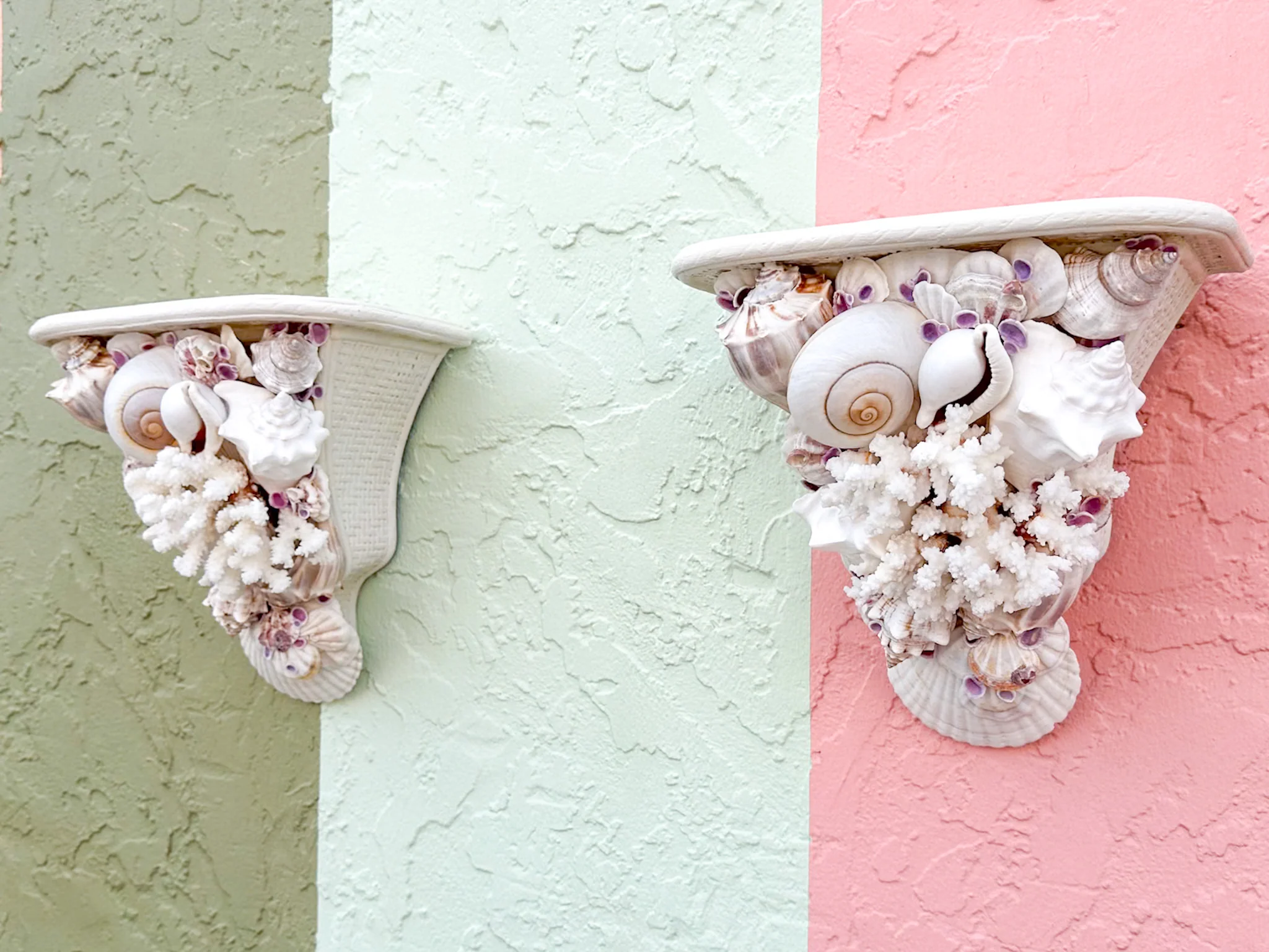 Shell Chic Wall Shelves - Image 2