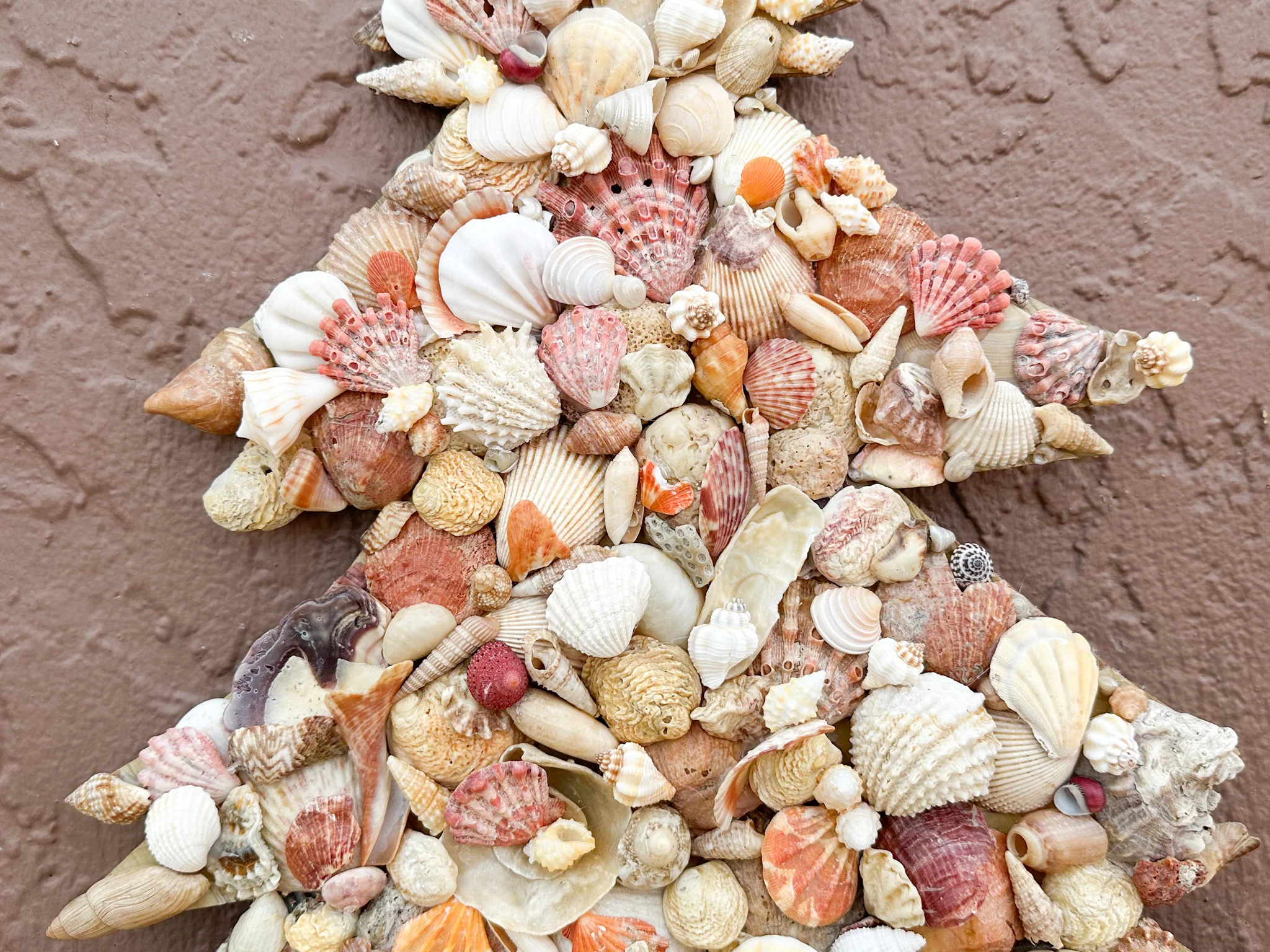 Shell Christmas Tree Wall Art - Image 3