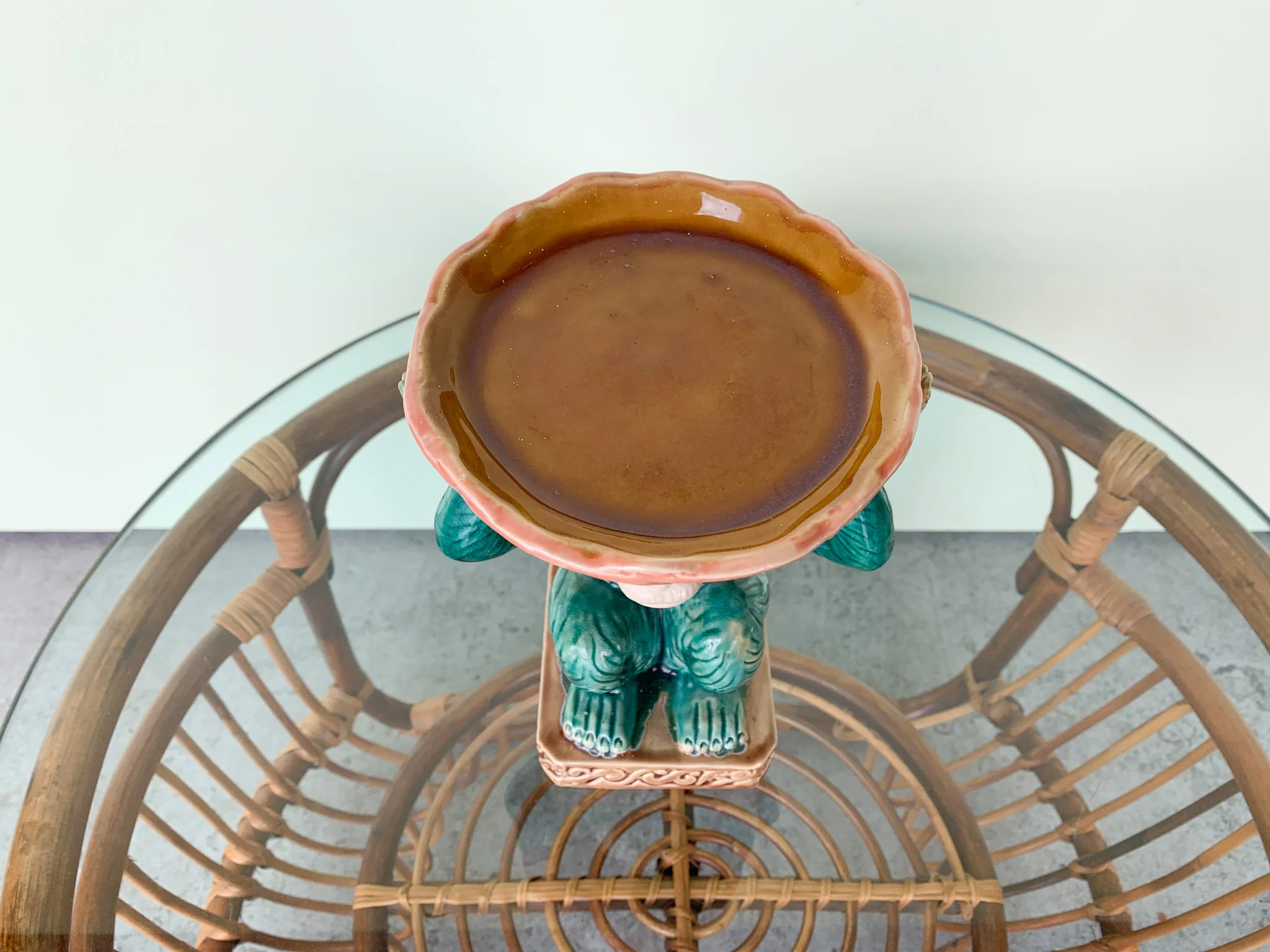 Whimsical Turquoise Monkey - Image 2