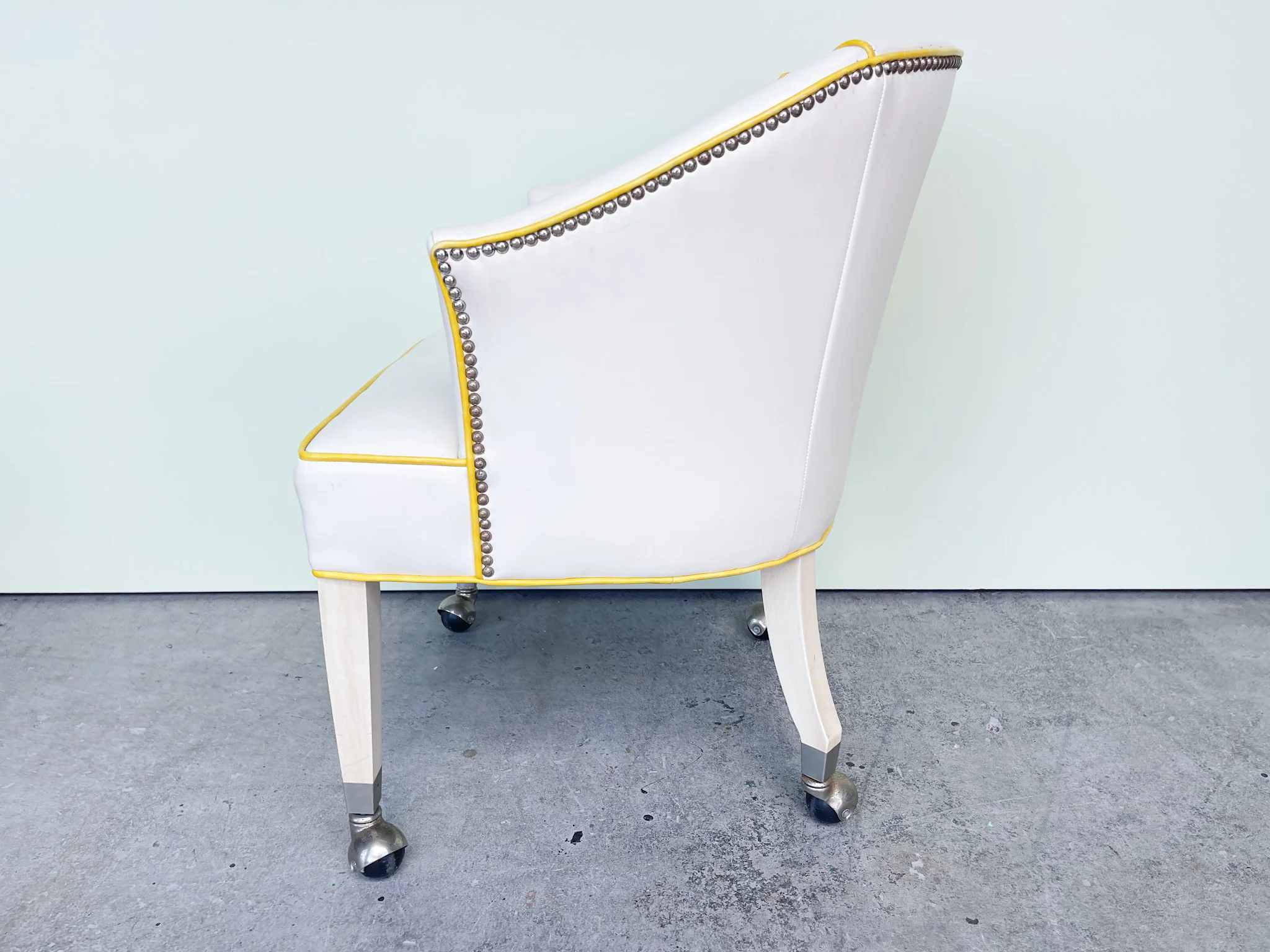 So 60s Upholstered Desk Chair - Image 4