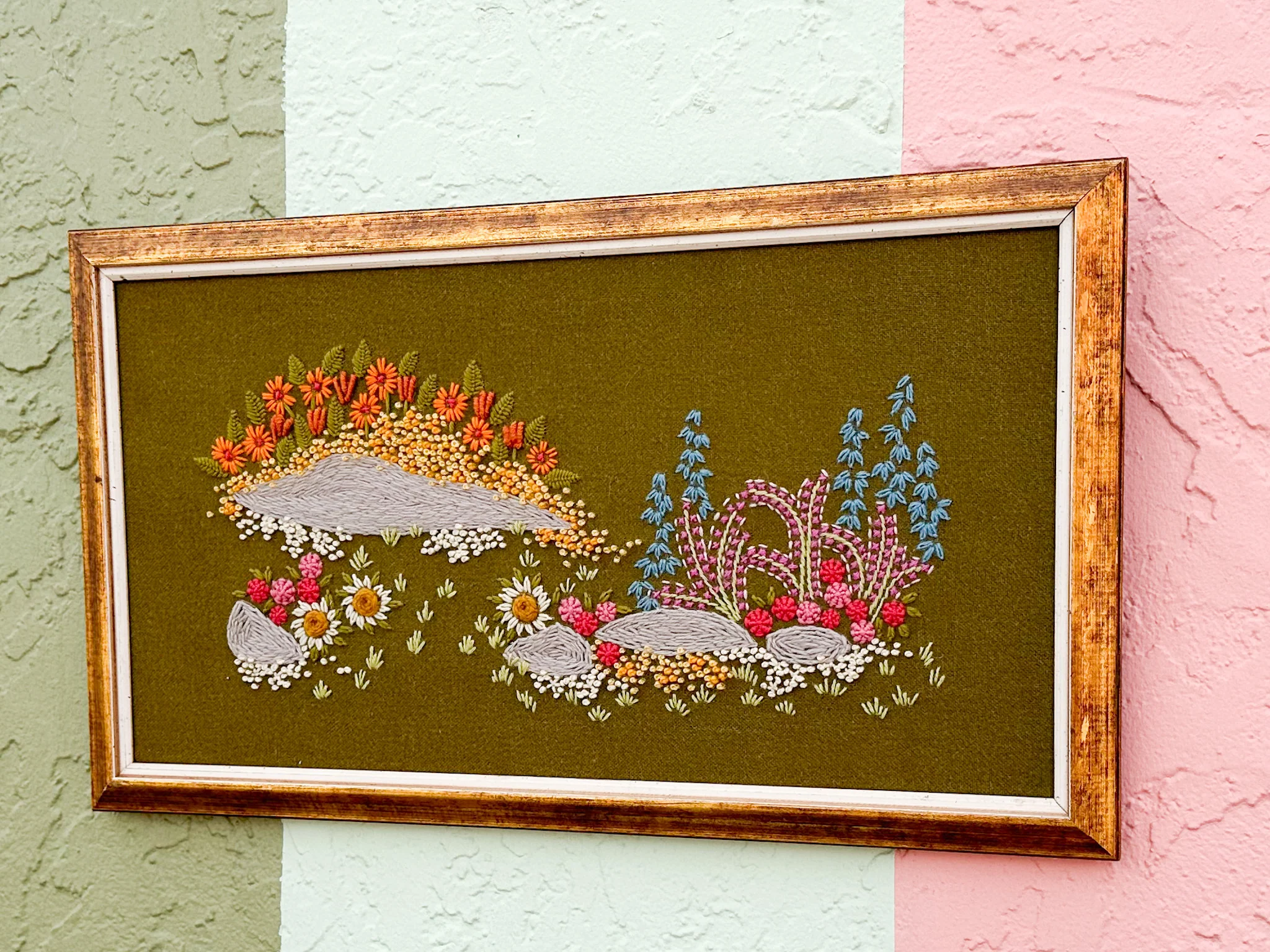 So 70s Crewel Art - Image 2