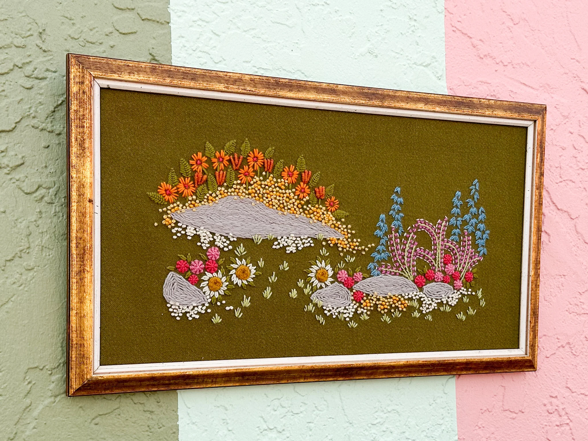 So 70s Crewel Art - Image 5