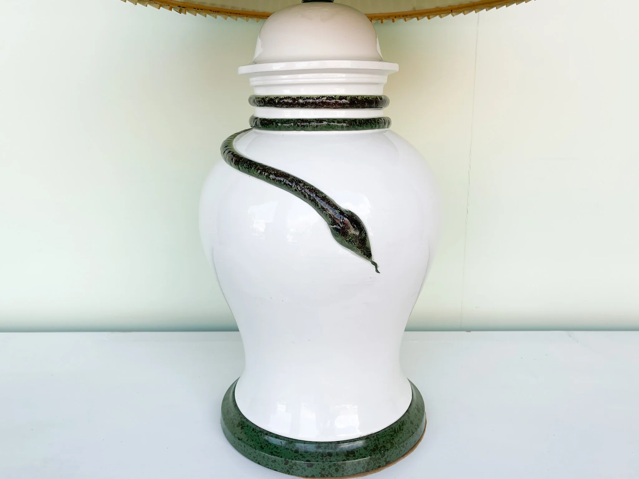 So Chic Snake Lamp and Shade - Image 4