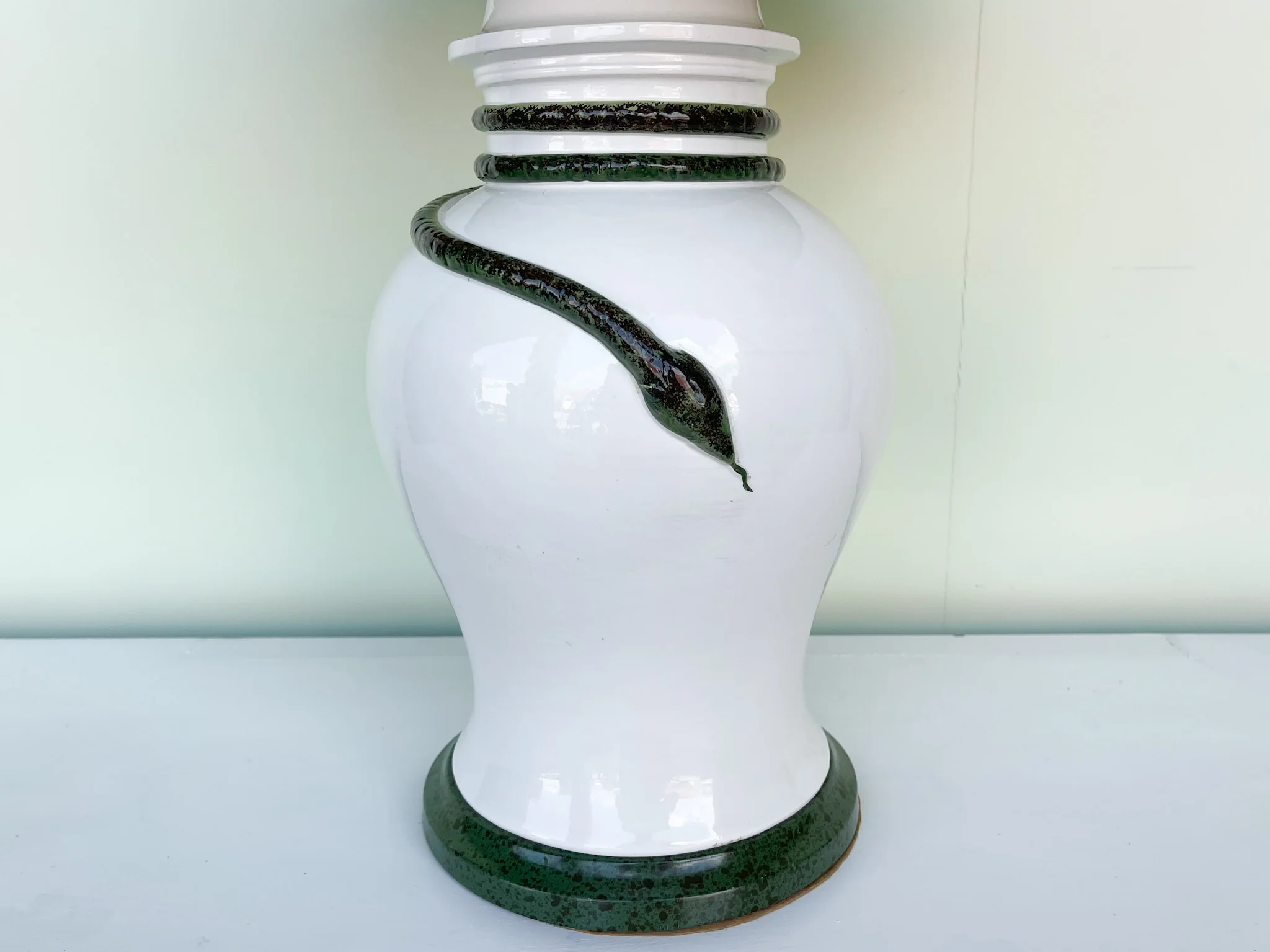 So Chic Snake Lamp and Shade - Image 9