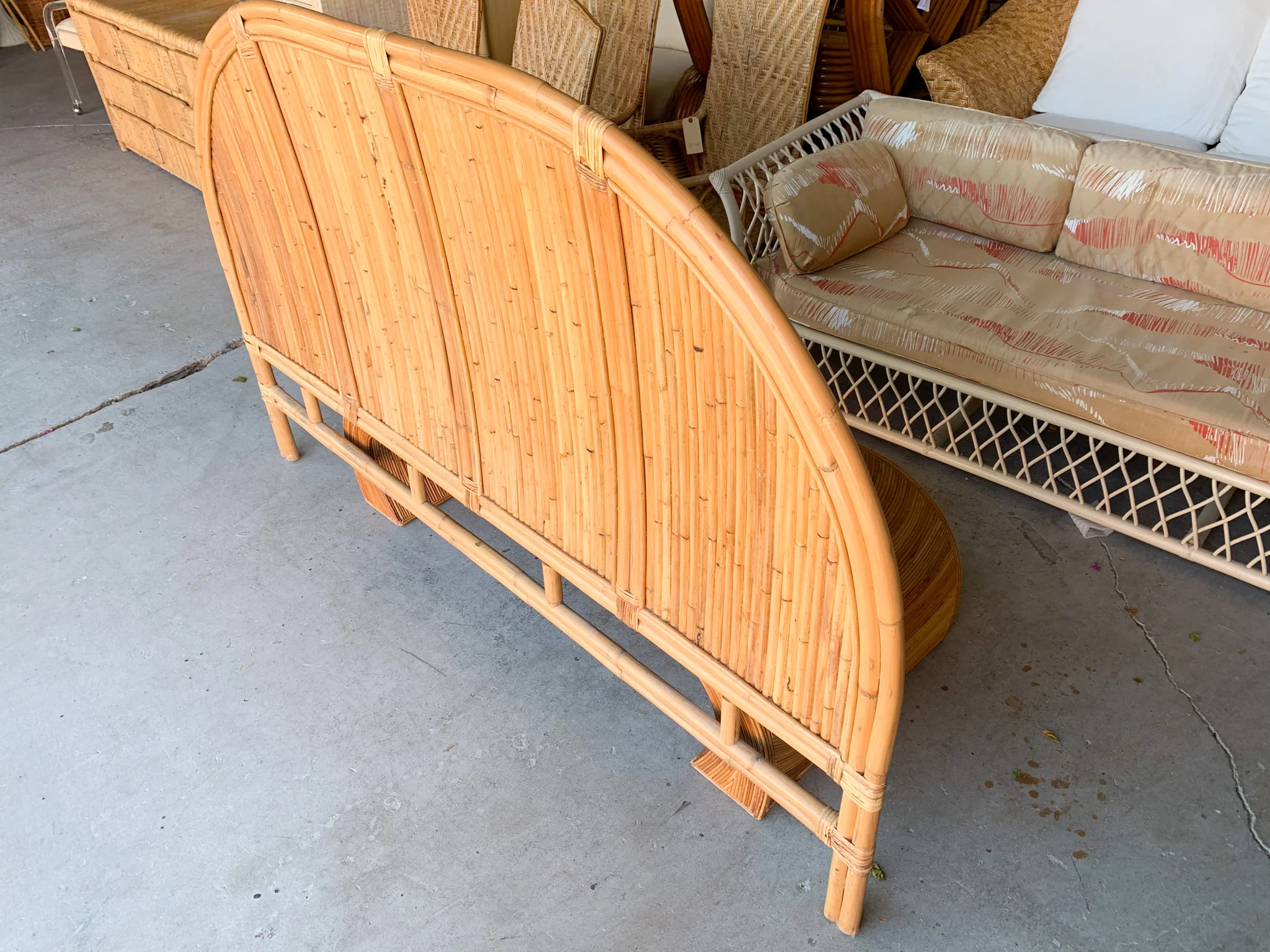 Split Bamboo King Headboard - Image 2
