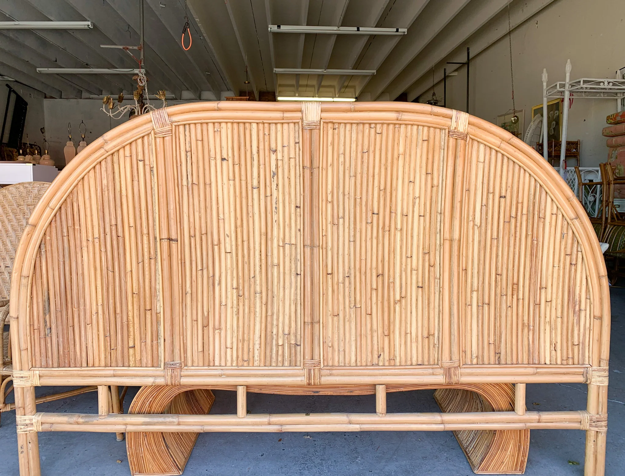 Split Bamboo King Headboard - Image 3
