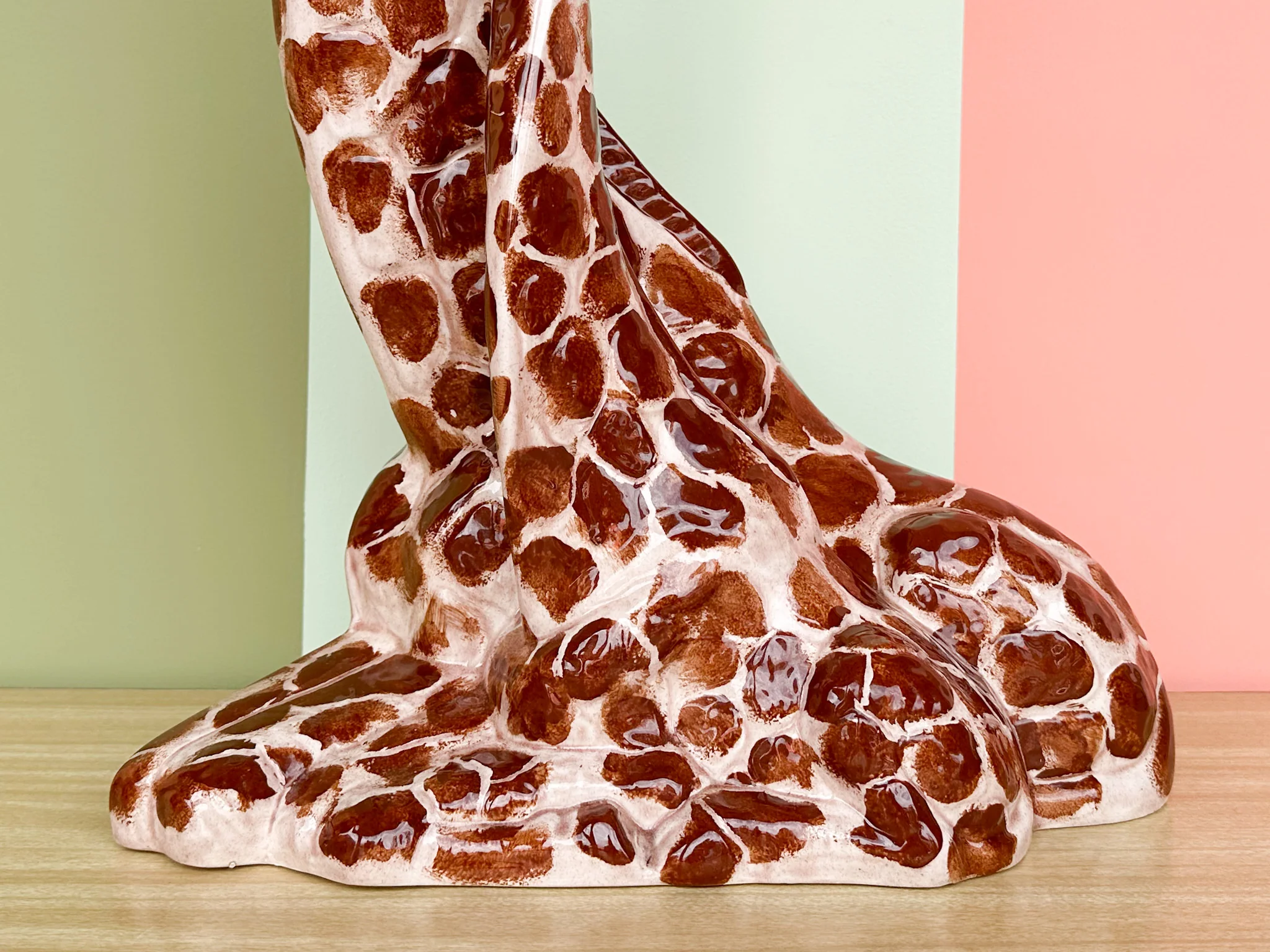 Sweet Ceramic Giraffe Family - Image 6