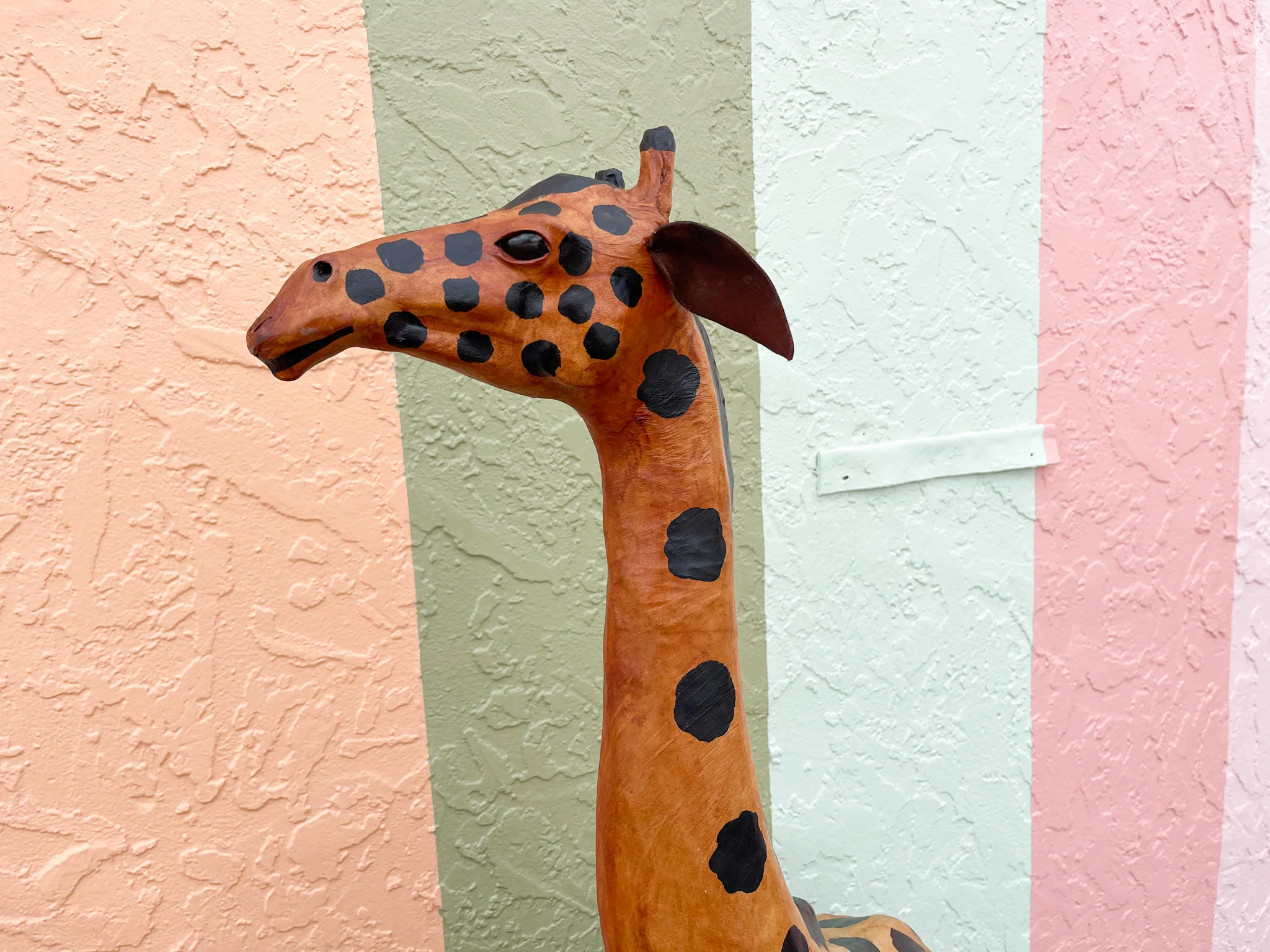 Sweet Family of Three Giraffes - Image 2