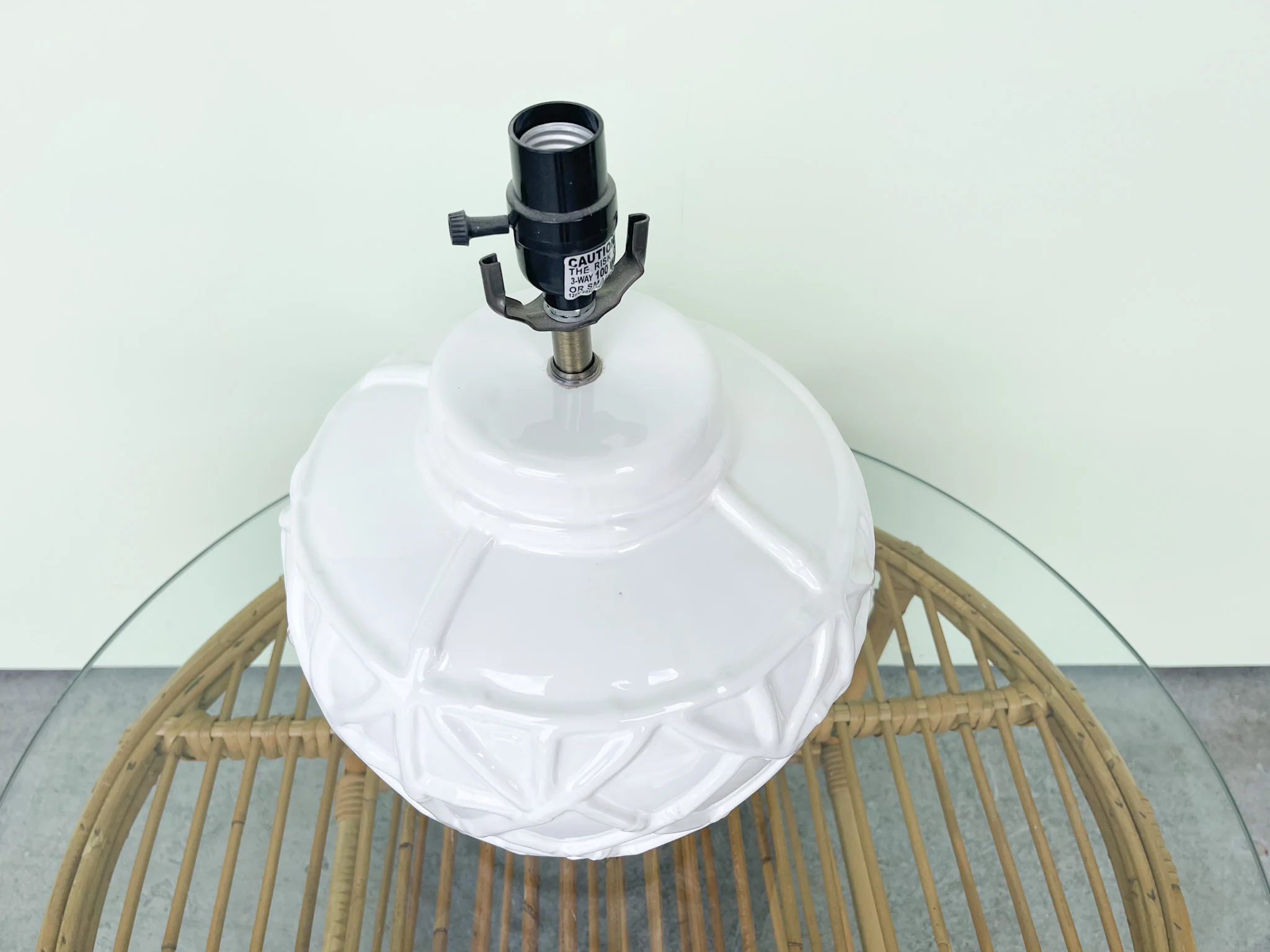 Sweet Faux Bamboo Lamp - Image 2