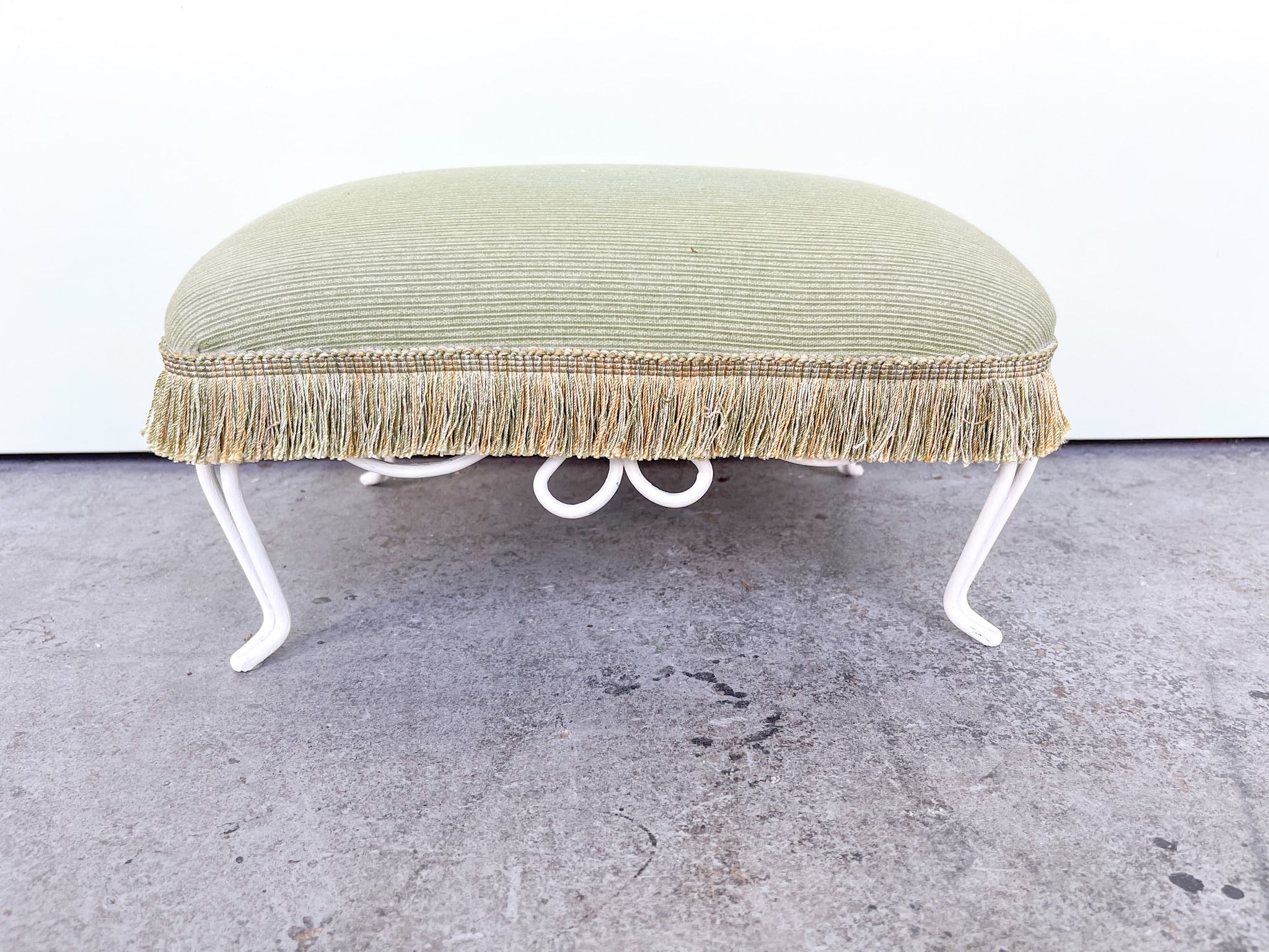 Sweet Fringe Foot Stool - Image 3