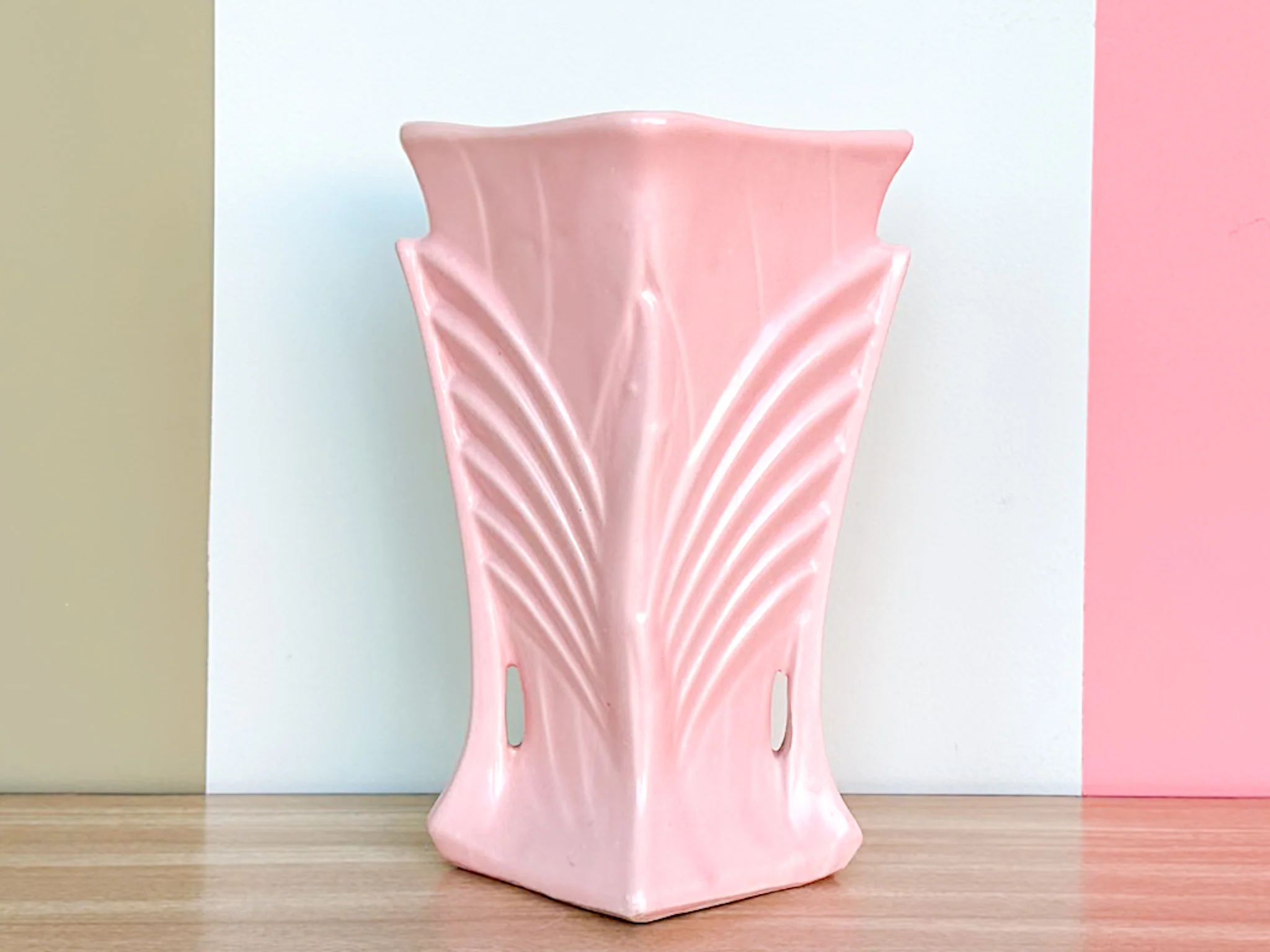 Sweet Pink McCoy Vase