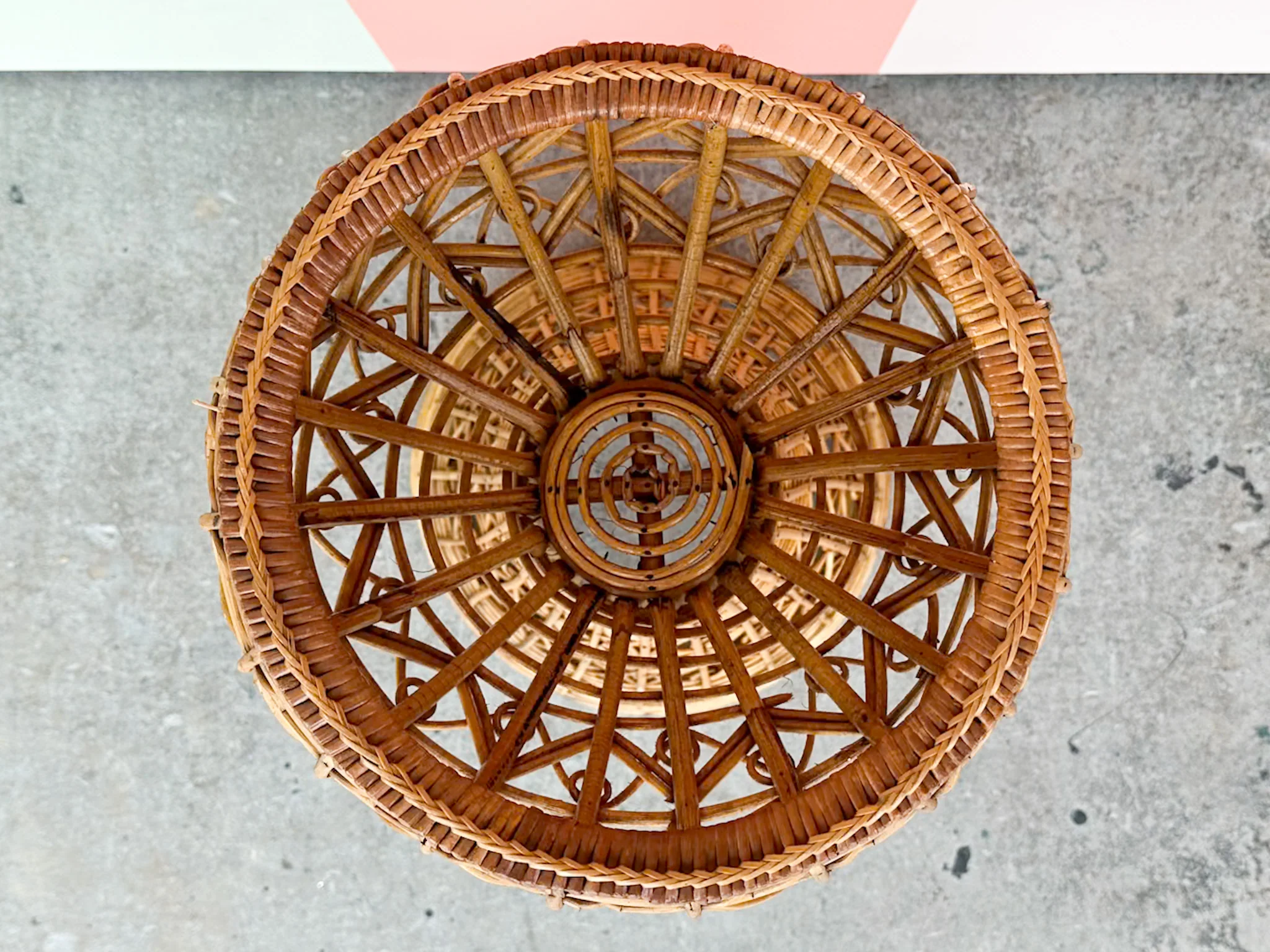Sweet Rattan Plant Stand - Image 3