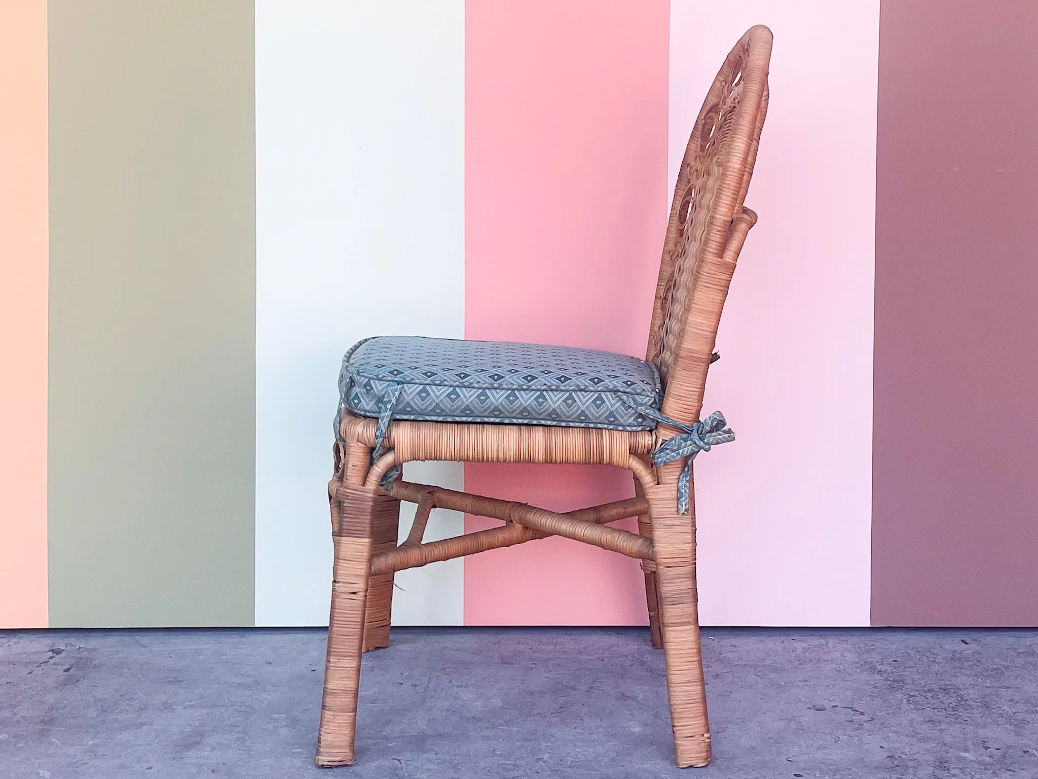 Sweet Wicker Desk and Chair - Image 17