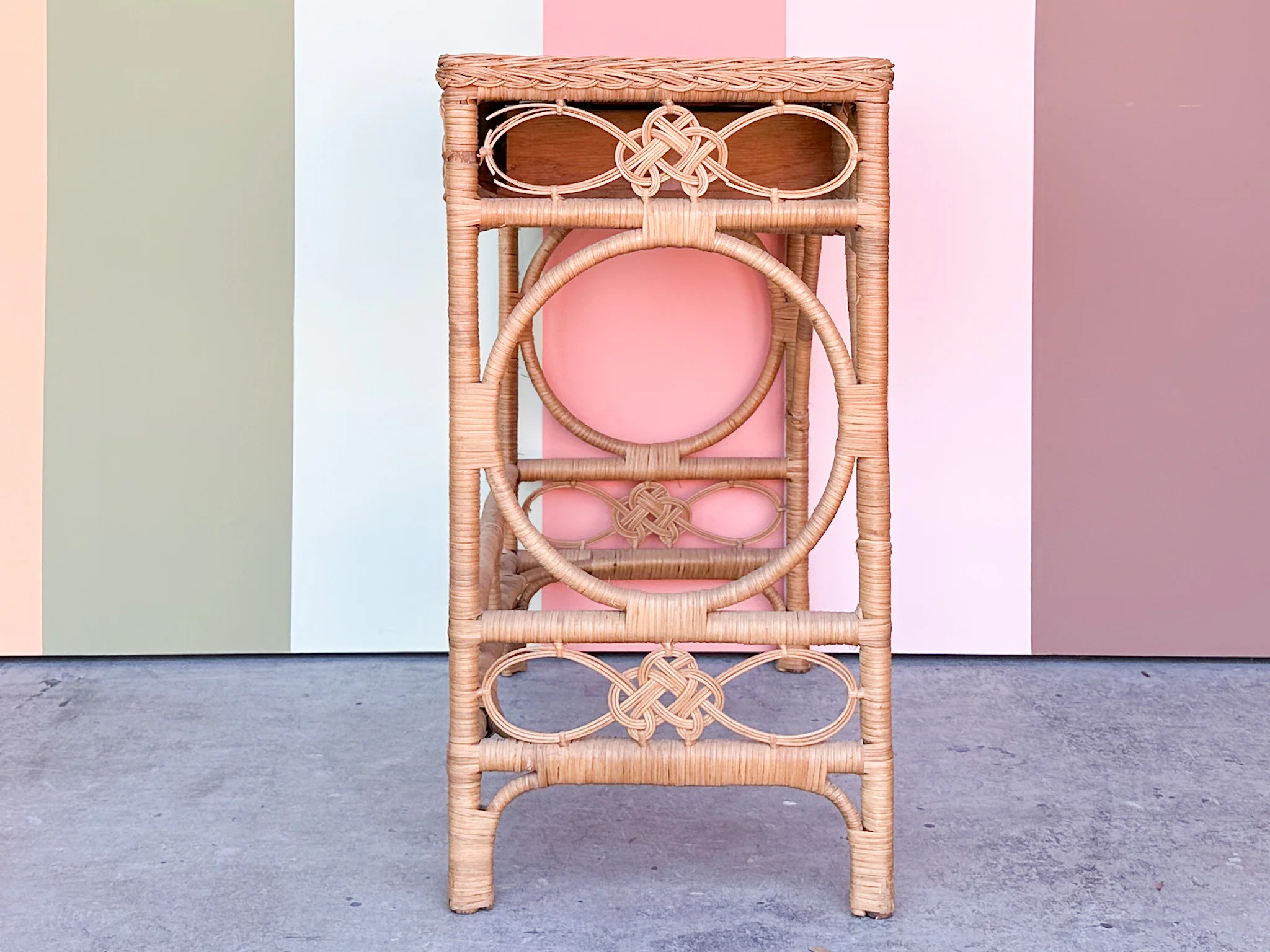 Sweet Wicker Desk and Chair - Image 9