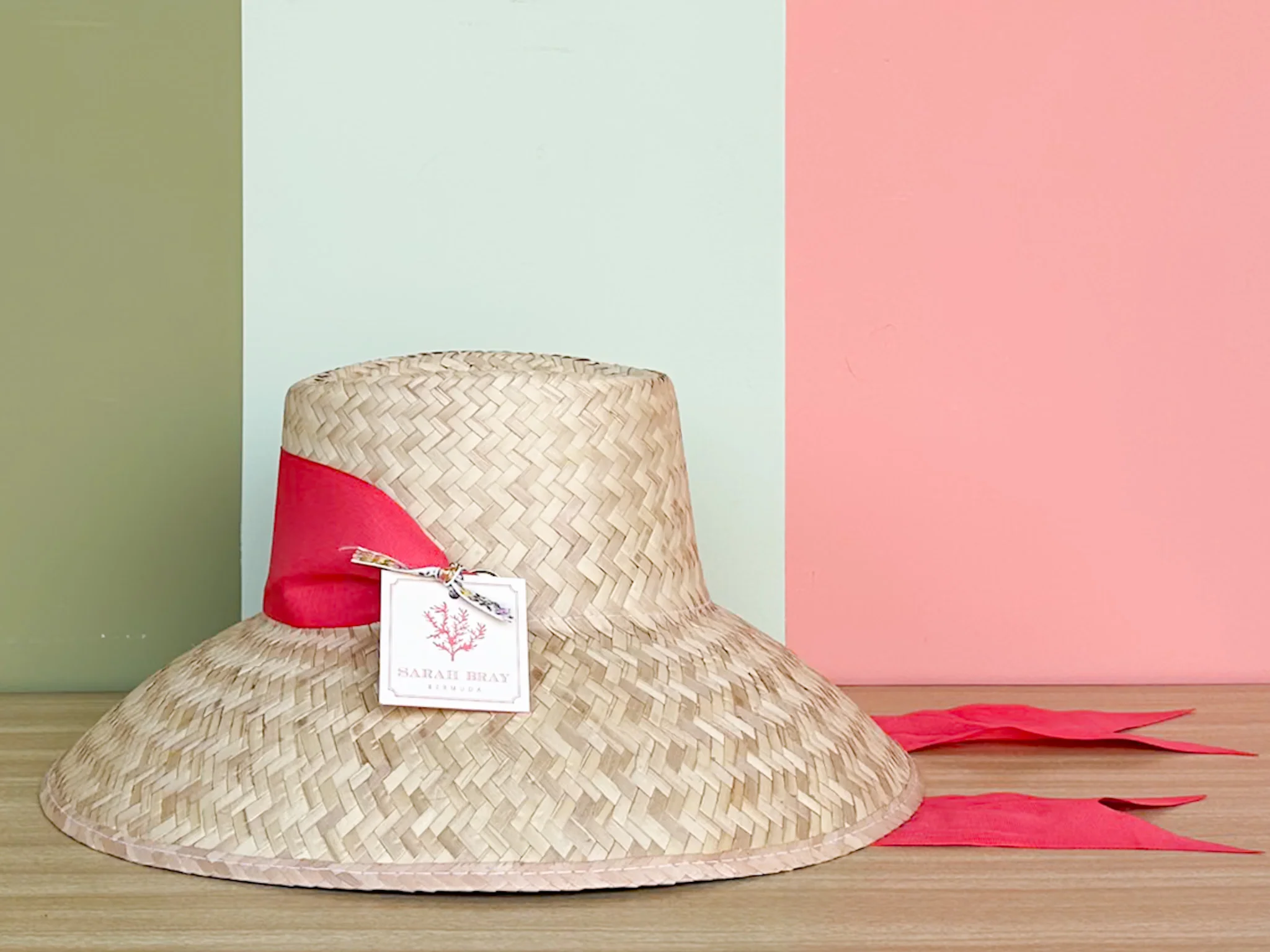 Sarah Bray Bermuda Hat - Amaryllis - Image 3