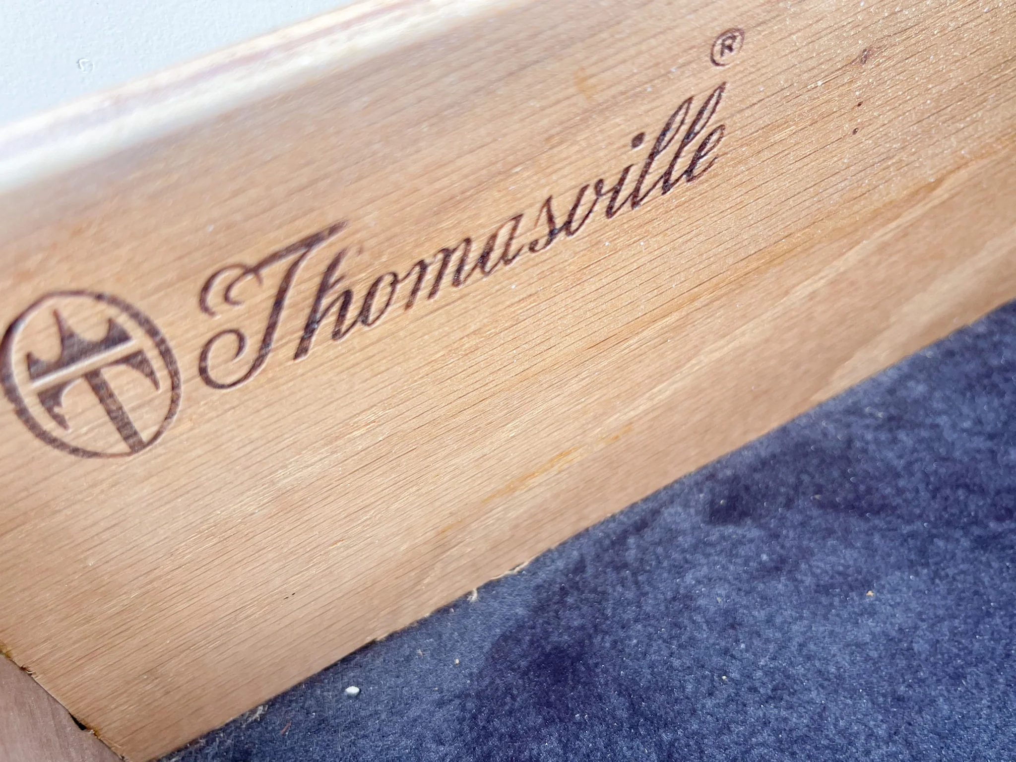 Thomasville Faux Bamboo Cabinet - Image 8