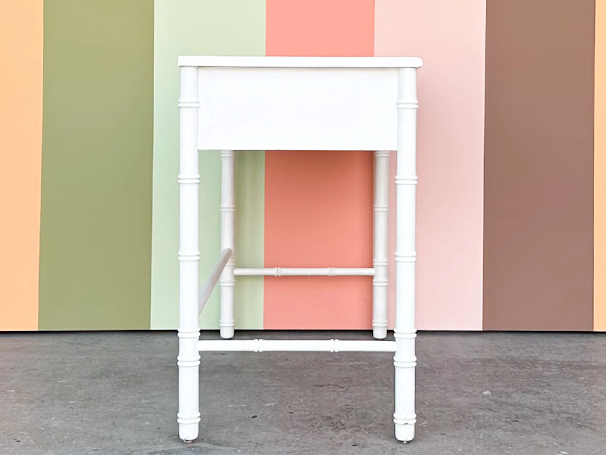 Thomasville Faux Bamboo Desk - Image 5