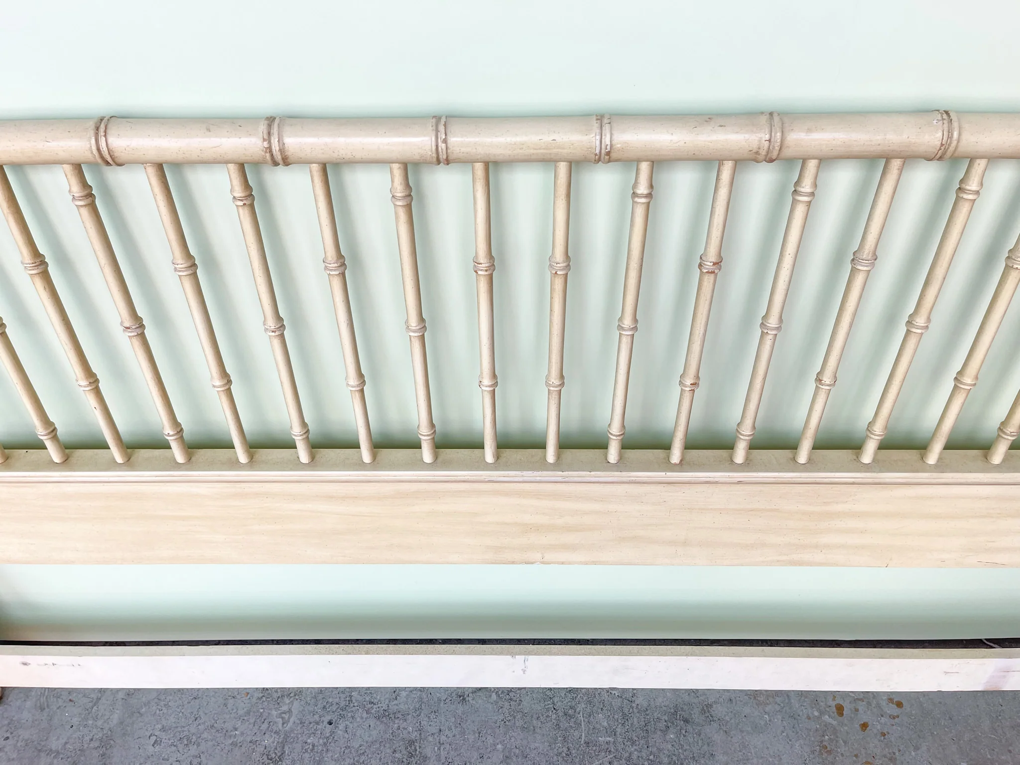 Thomasville Faux Bamboo Headboard - Image 2