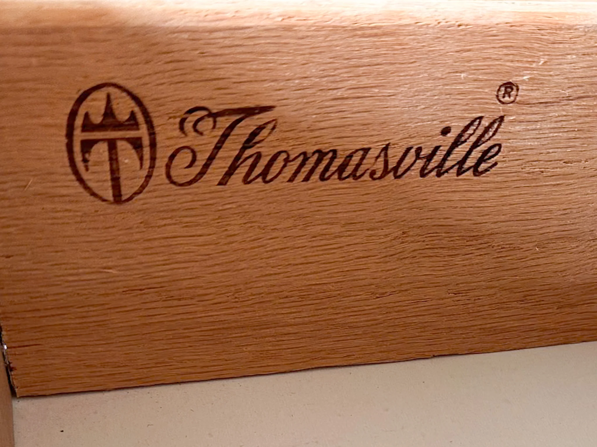 Thomasville Faux Bamboo Tall Chest - Image 8