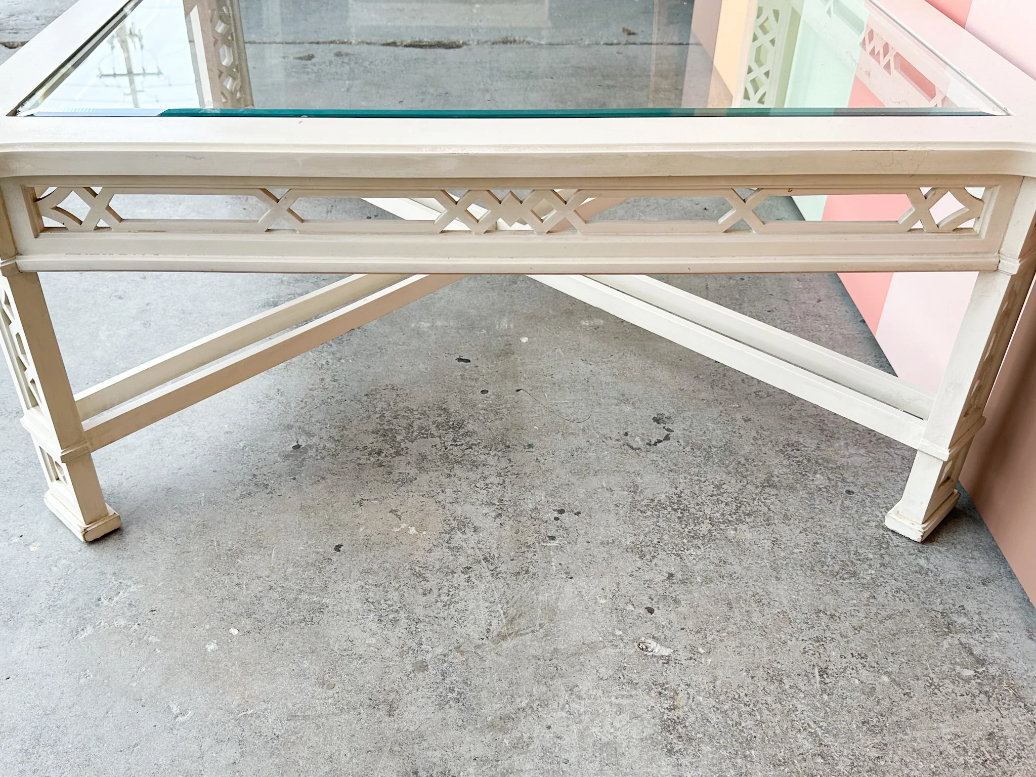 Thomasville Fretwork Coffee Table - Image 3