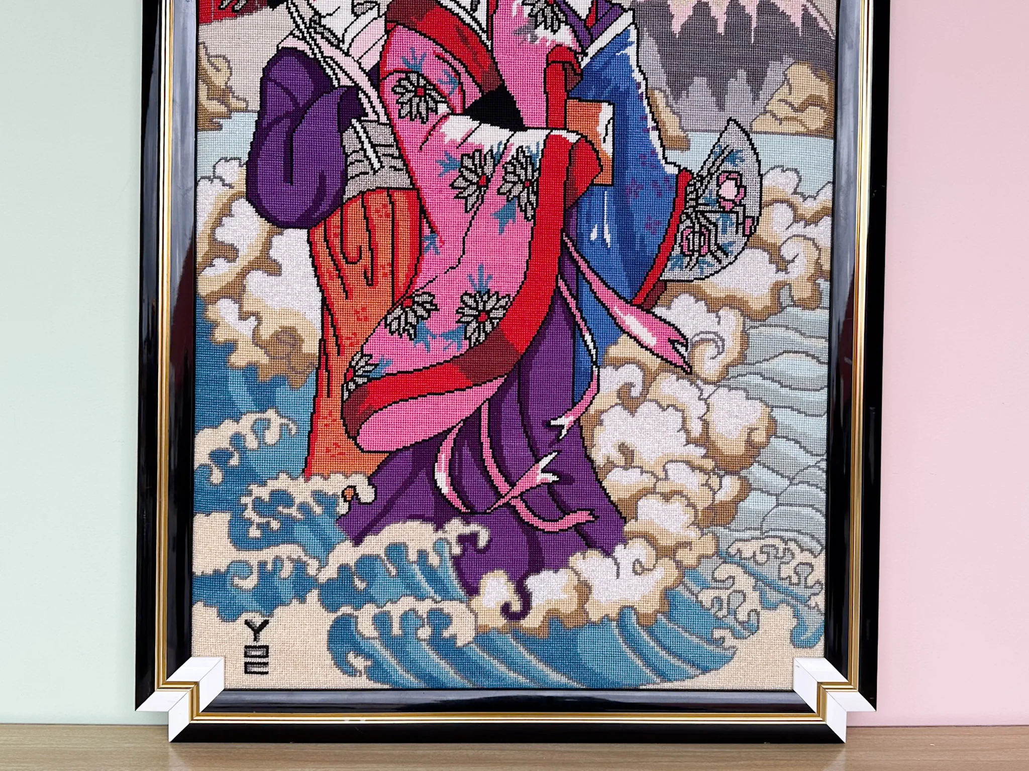 Three Geishas Needlepoint - Image 5