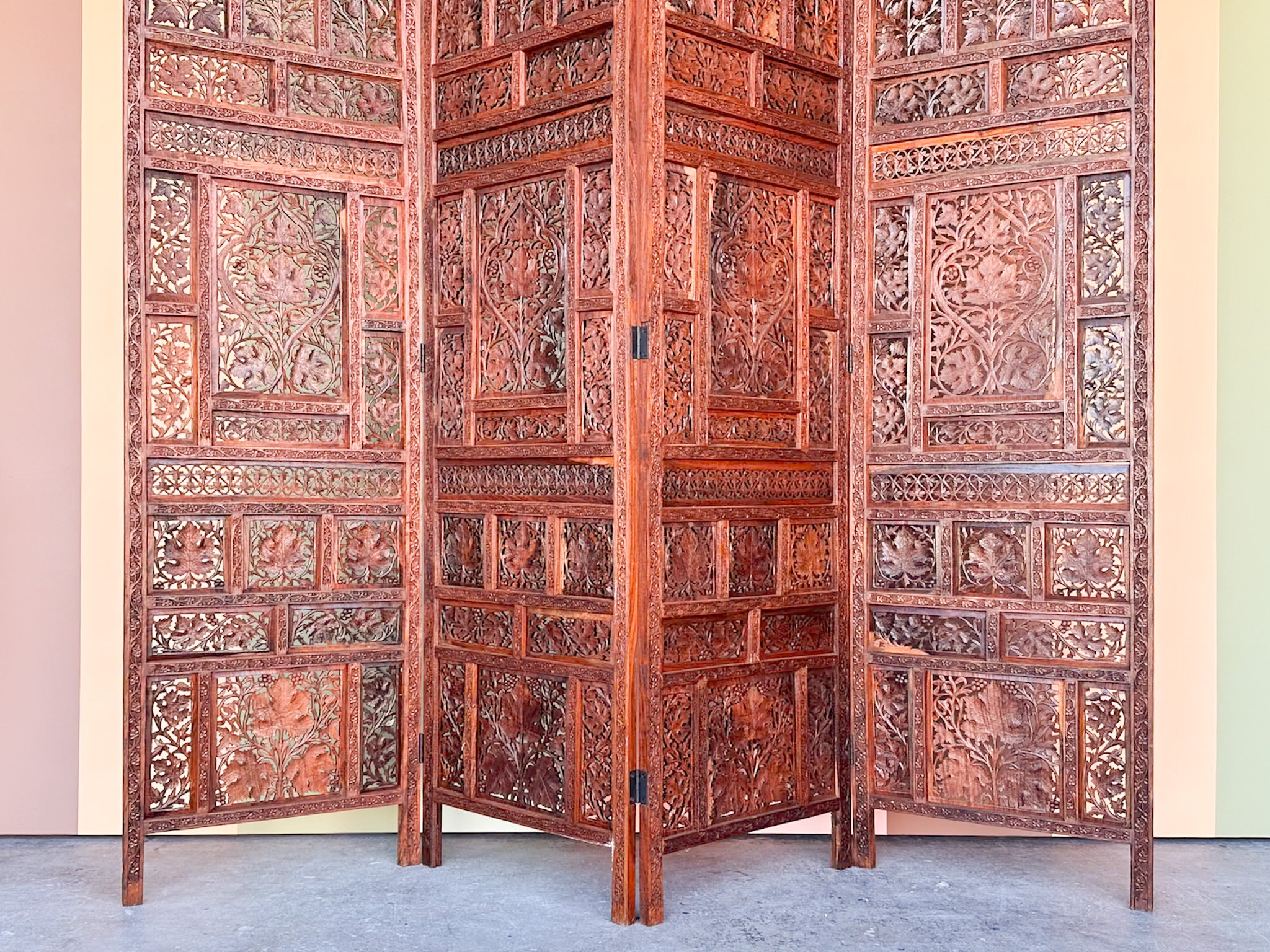 Four Panel Moroccan Screen - Image 3