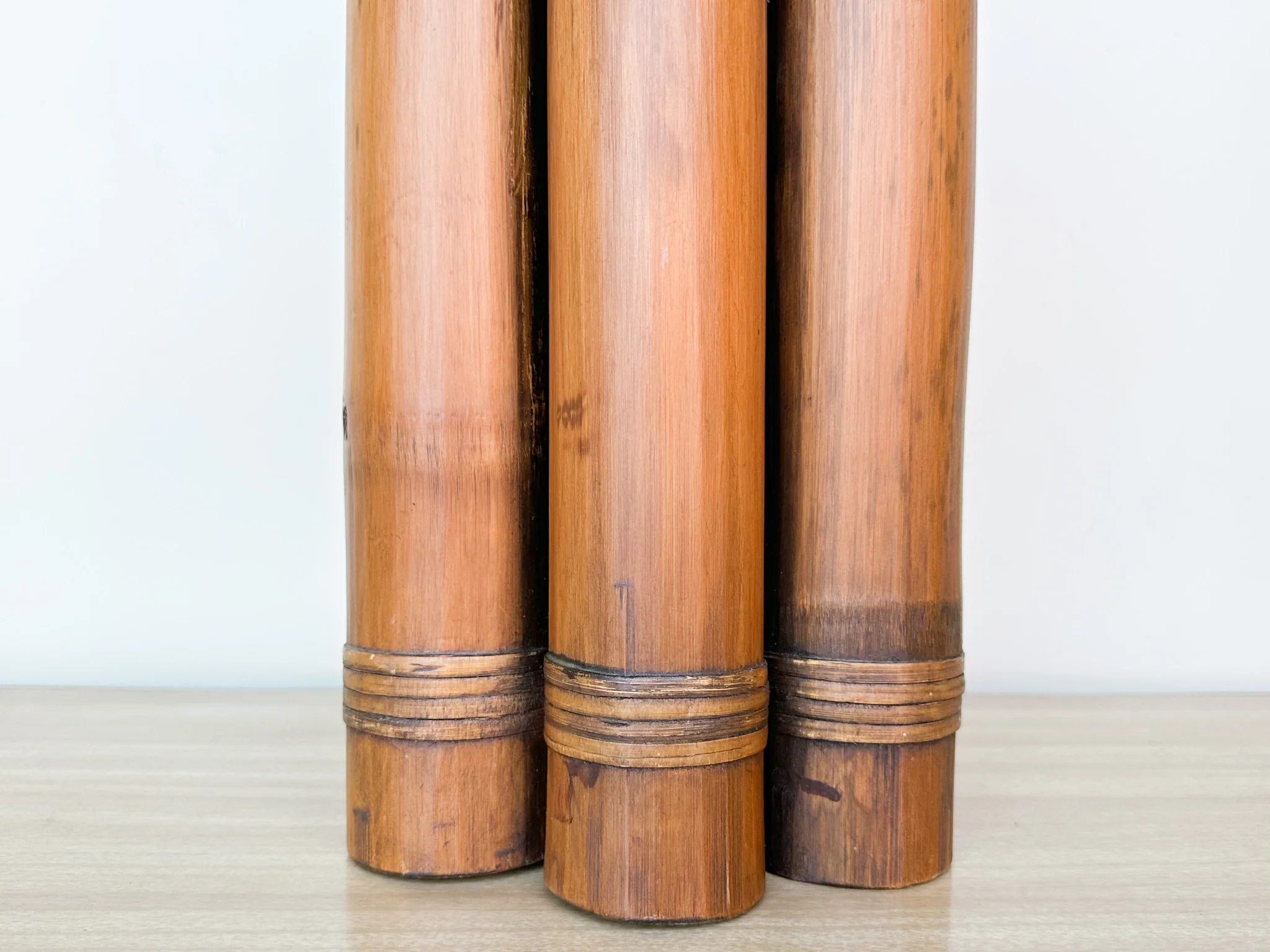 Tiki Chic Bamboo Lamp - Image 4