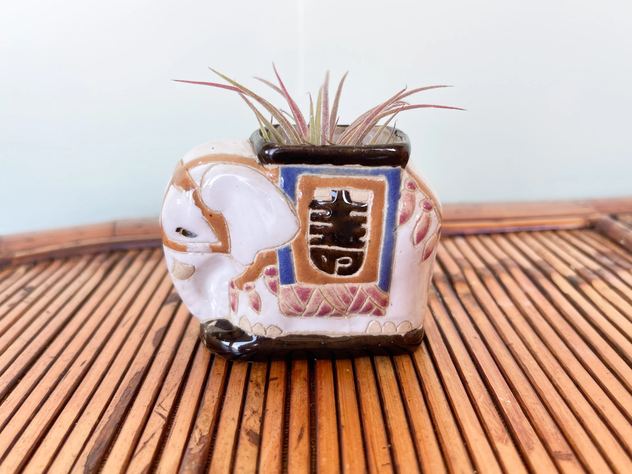 Tiny Colorful Elephant Planter - Image 2