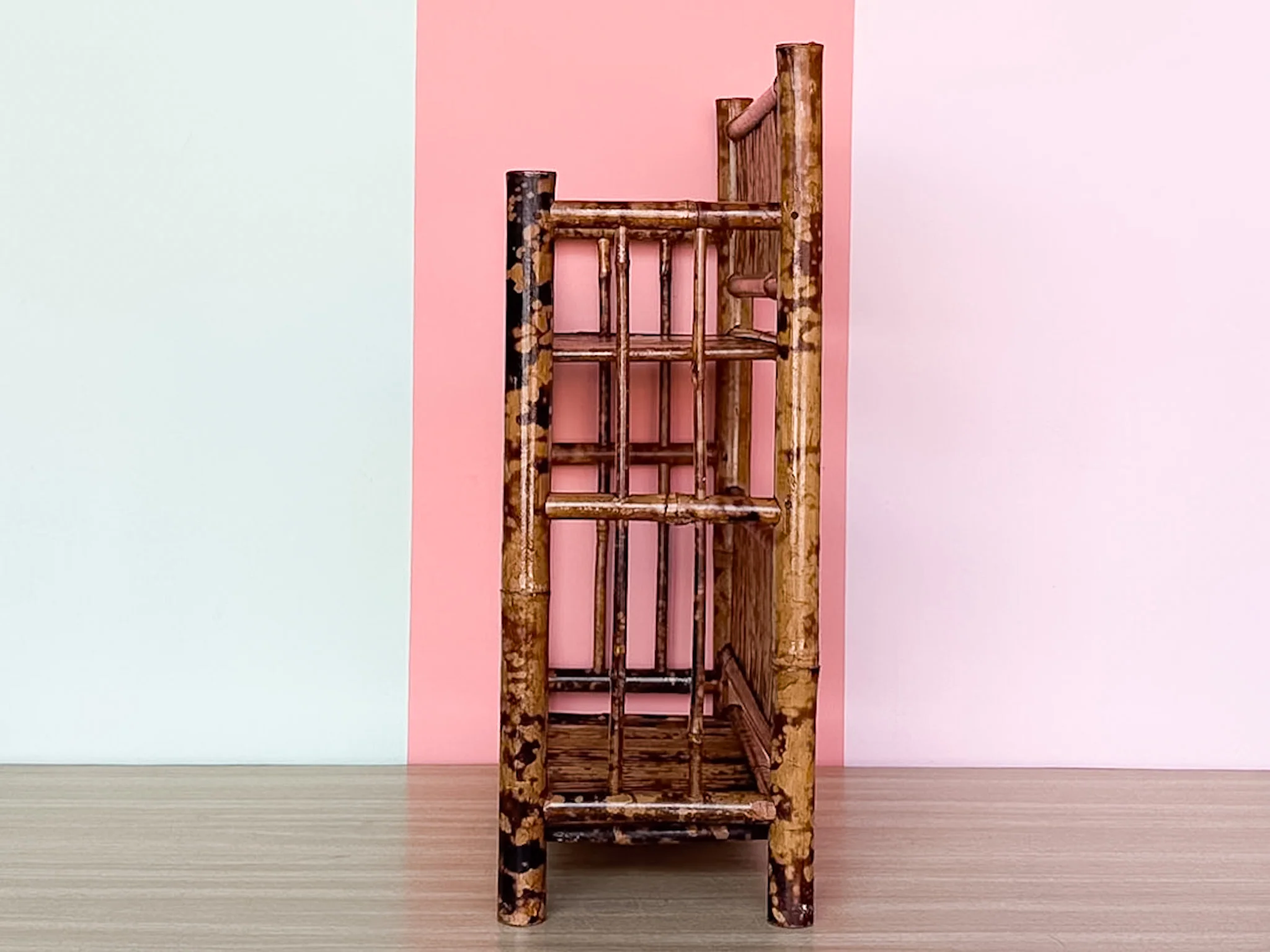 Tortoiseshell Bamboo Shelf - Image 3