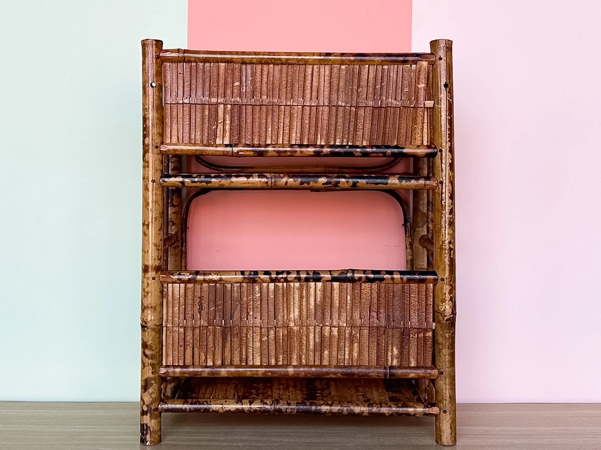 Tortoiseshell Bamboo Shelf - Image 4