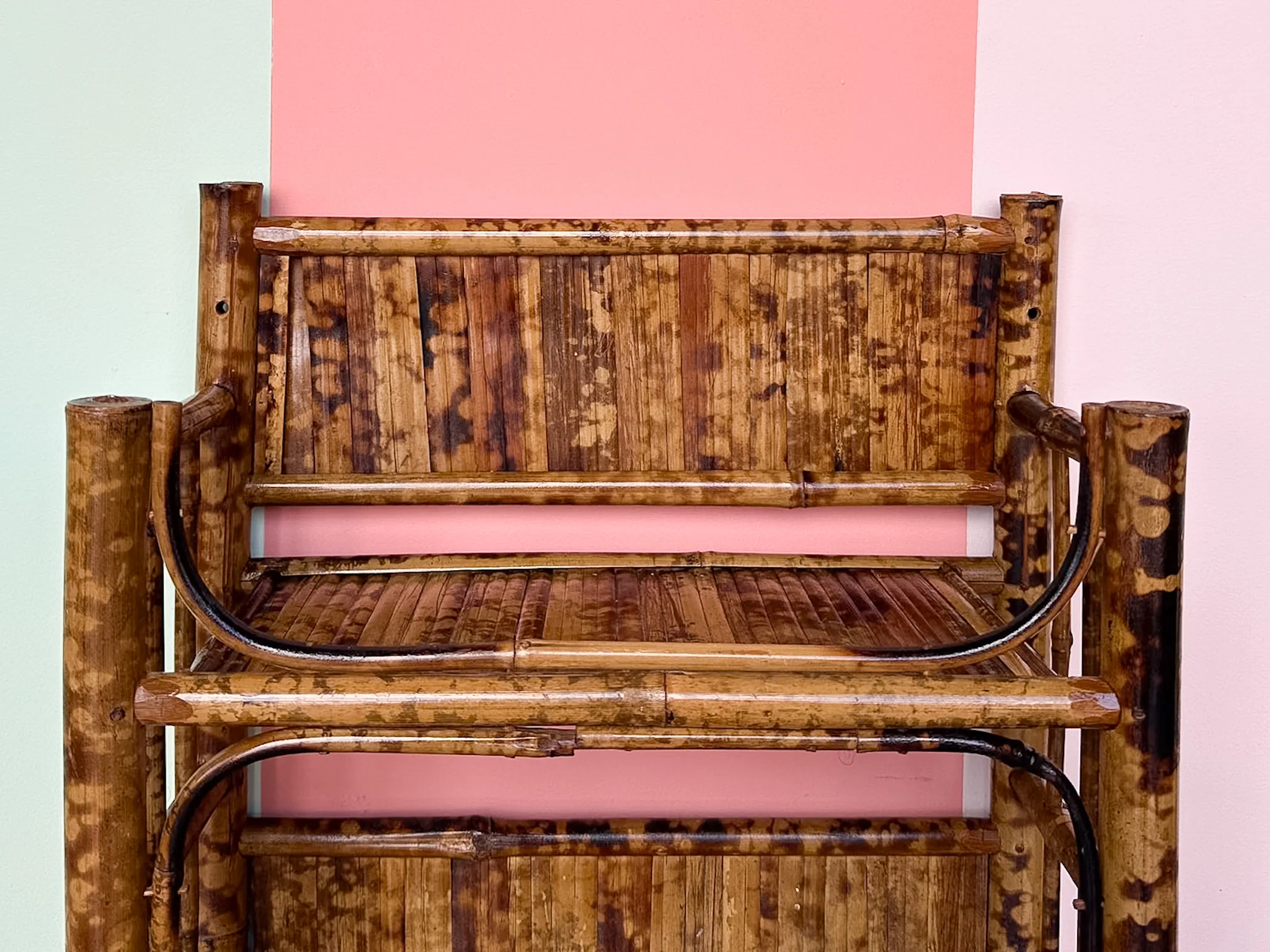 Tortoiseshell Bamboo Shelf - Image 5
