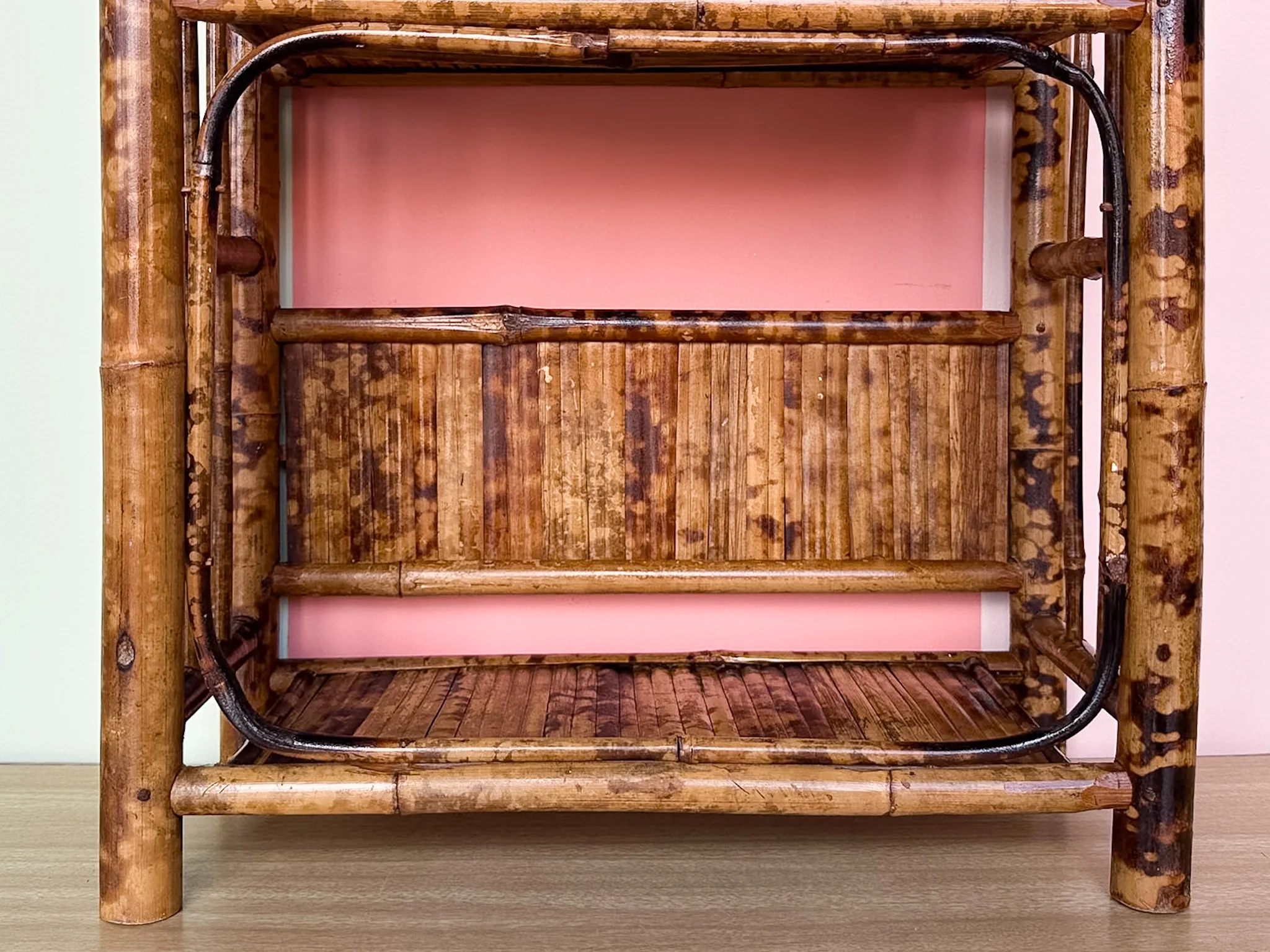 Tortoiseshell Bamboo Shelf - Image 6