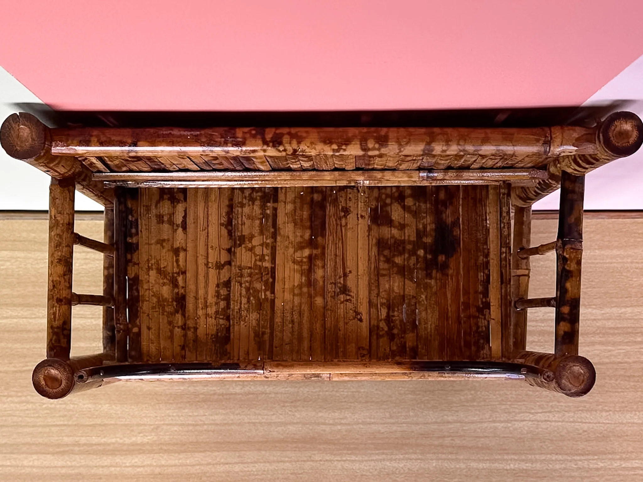 Tortoiseshell Bamboo Shelf - Image 7
